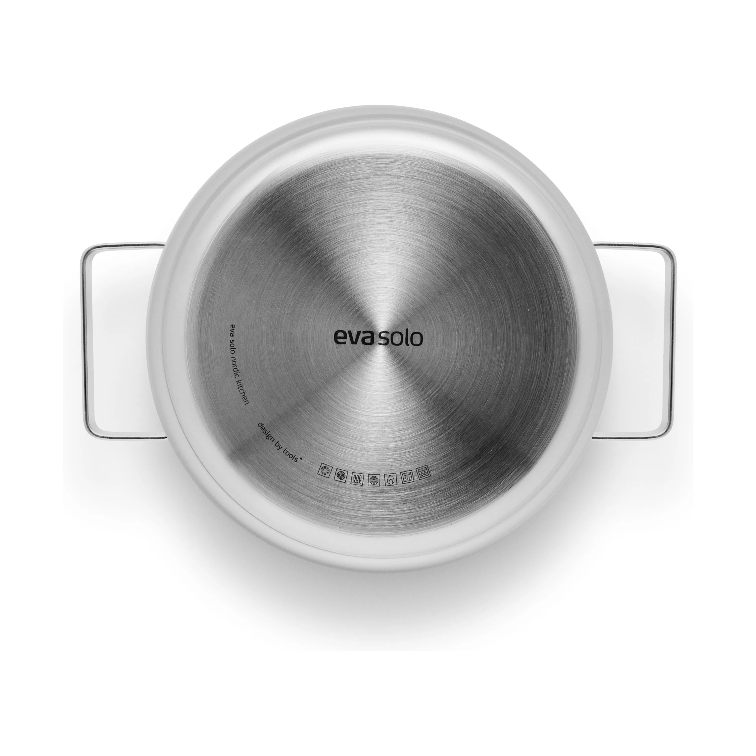 Eva Trio Grydesæt Stainless Steel Rec. Stainless Steel Grydesæt - 3 dele i Polished steel, 5