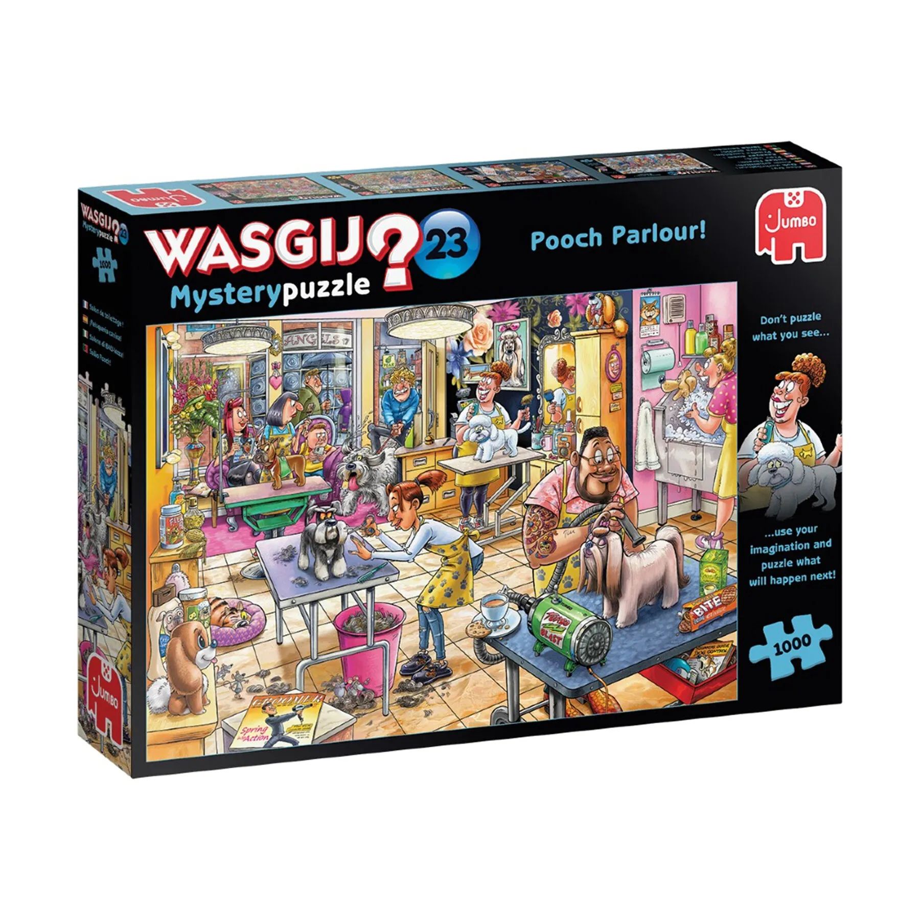 Spilbræt Puslespil Puzzle Wasgij Puslespil - Pooch Parlour i Pooch Parlour, 1