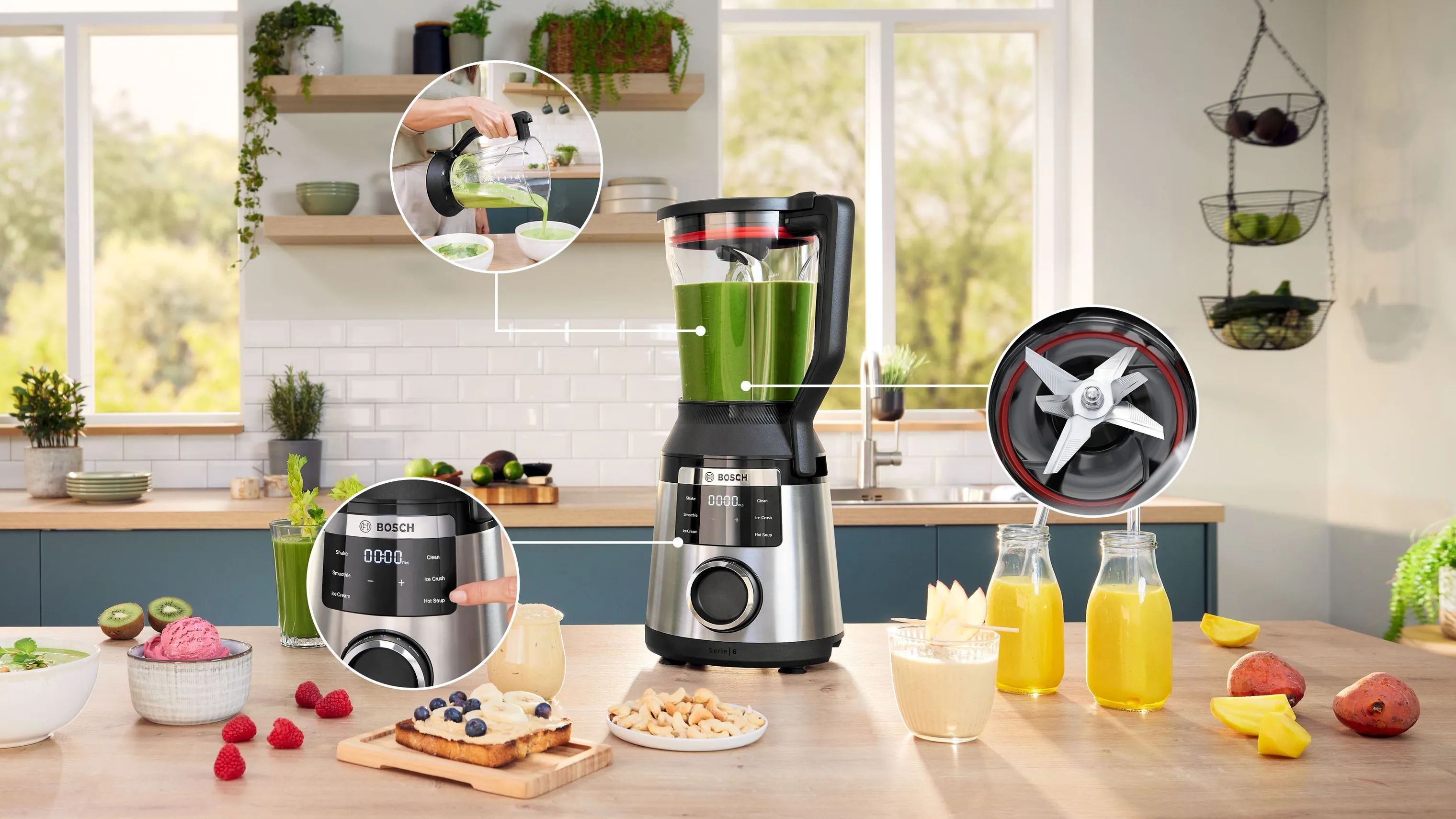 Bosch Blendere Vitapower Blender i Sølv, 5
