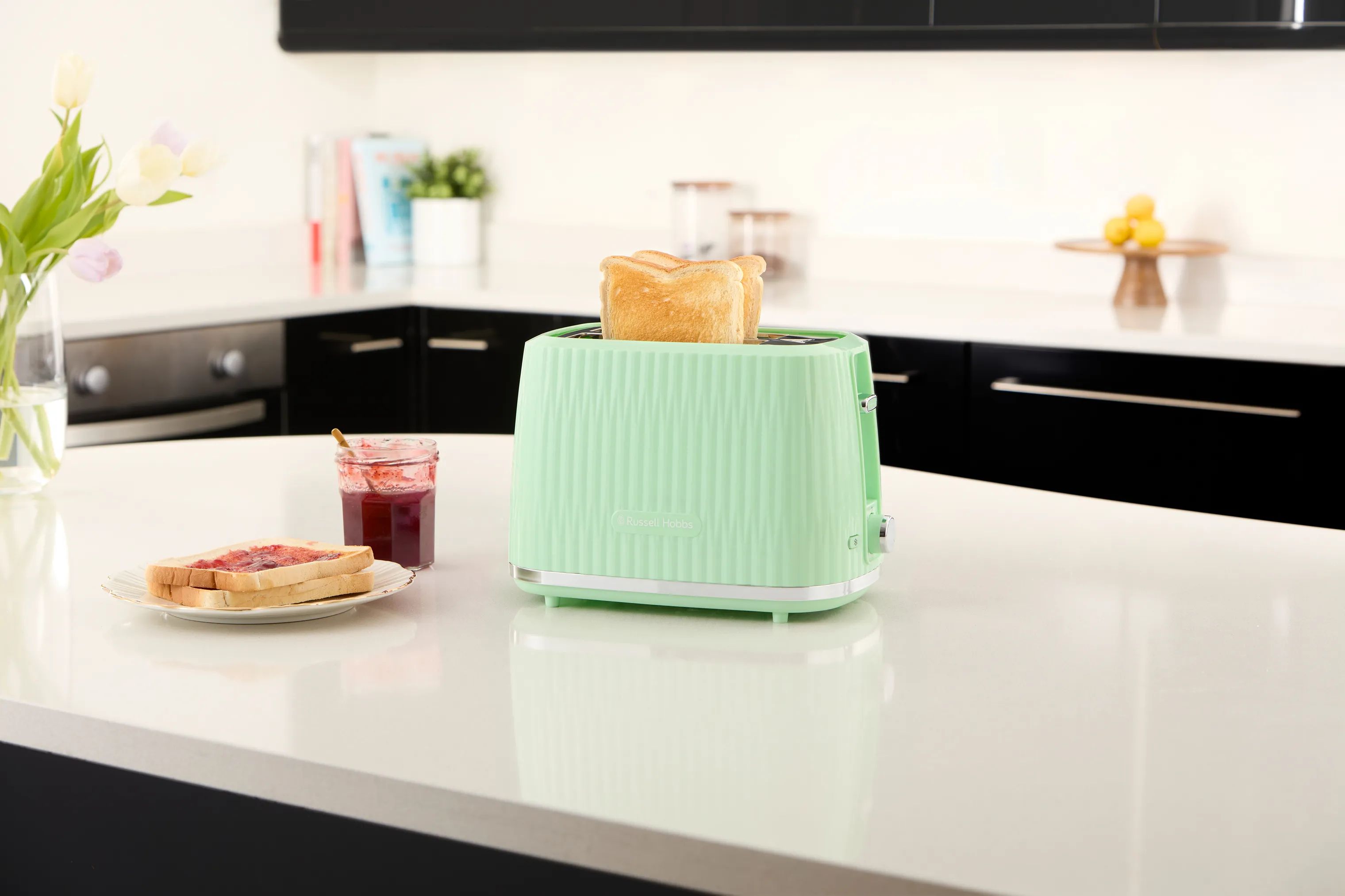Russell Hobbs Brødristere Eden Brødrister i Lysegrøn, 2
