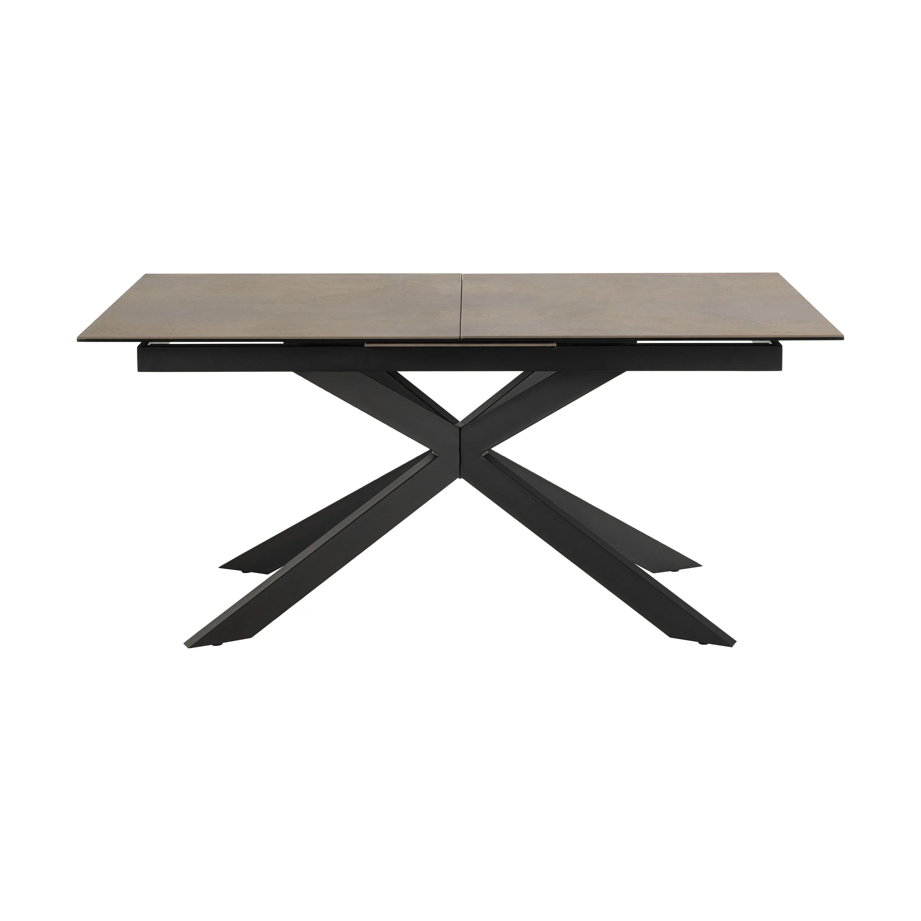 CASA Living Spiseborde Irwine Spisebord i Rustbrun, H76 x B210 x L90 cm, 1