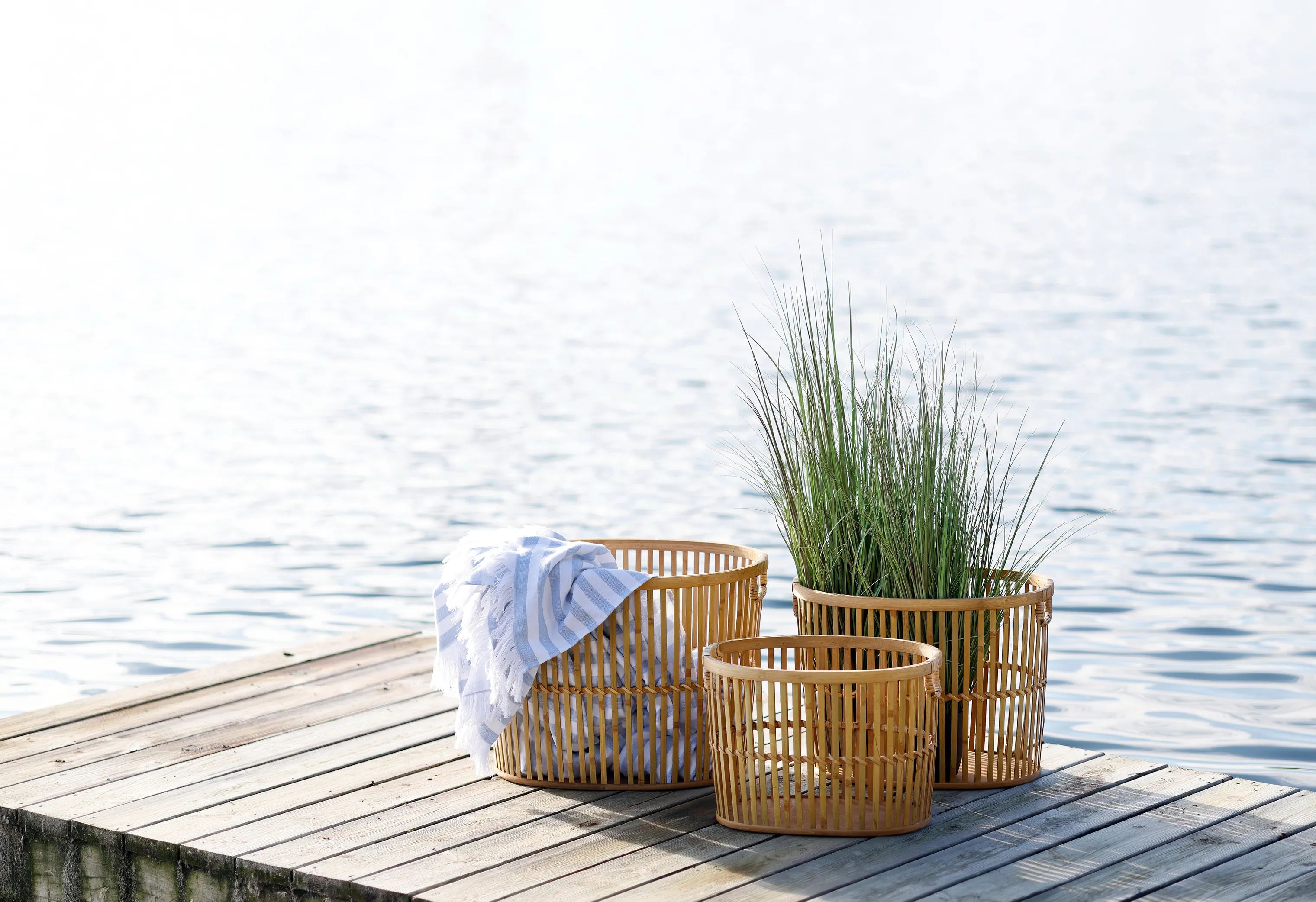SKAGEN living Kunstige planter Kunstig Plante - Græs i 75 cm, 2