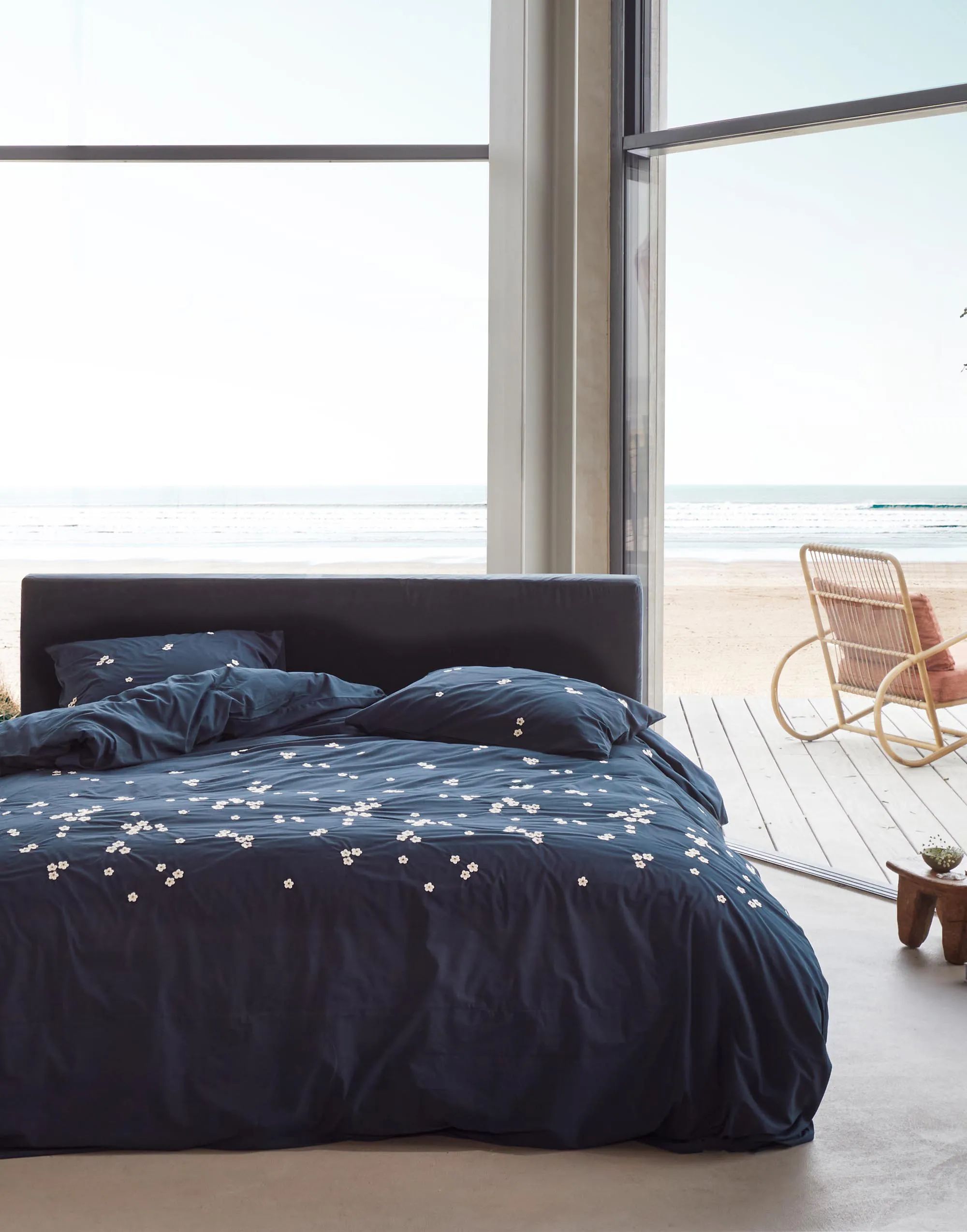 Essenza Sengetøj Leia Sengetøj i Nightblue, B140 x L220 cm, 2