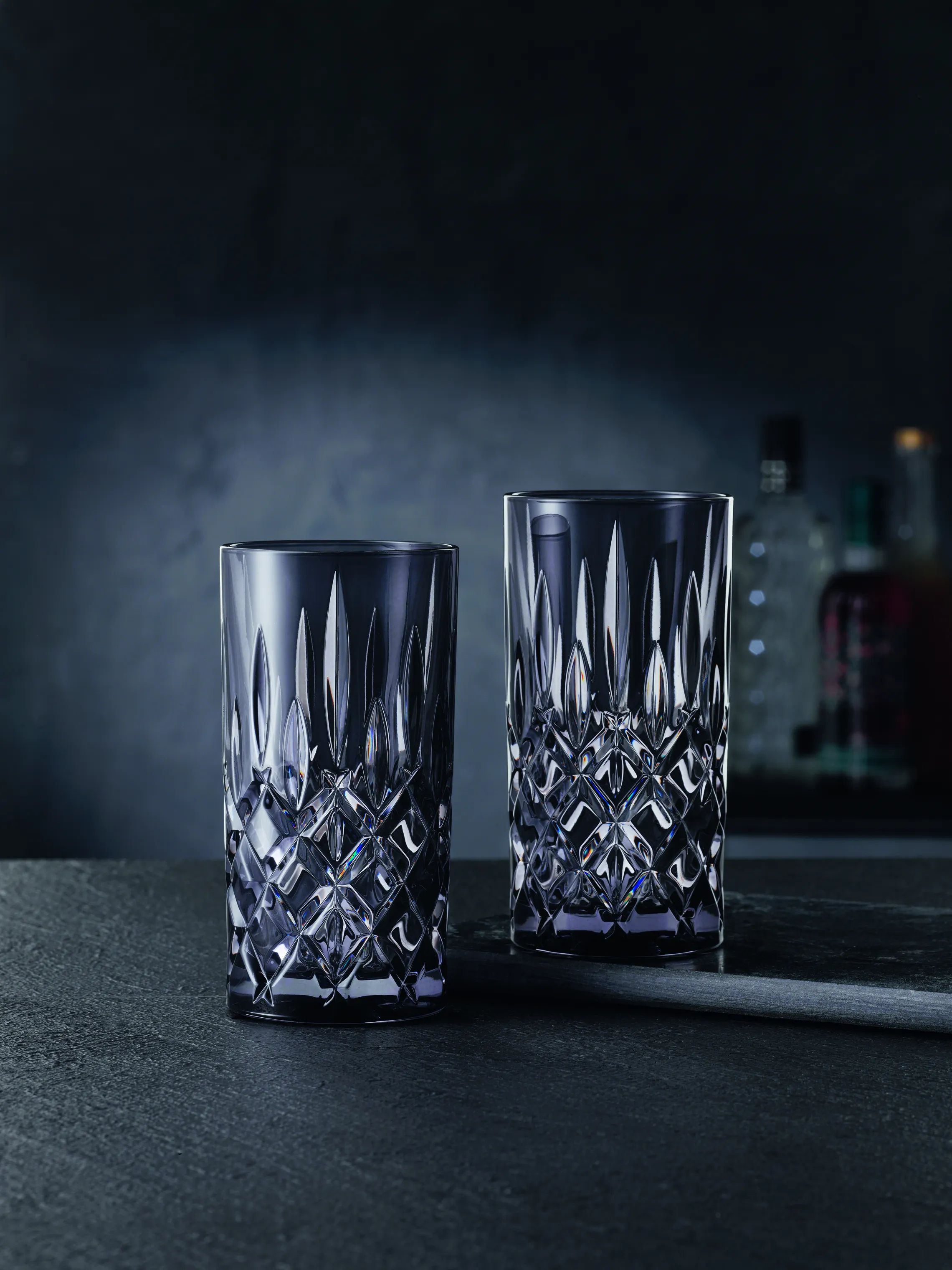 Nachtmann Highball glas Noblesse Longdrinkglas - 2 stk. i Grå, 2