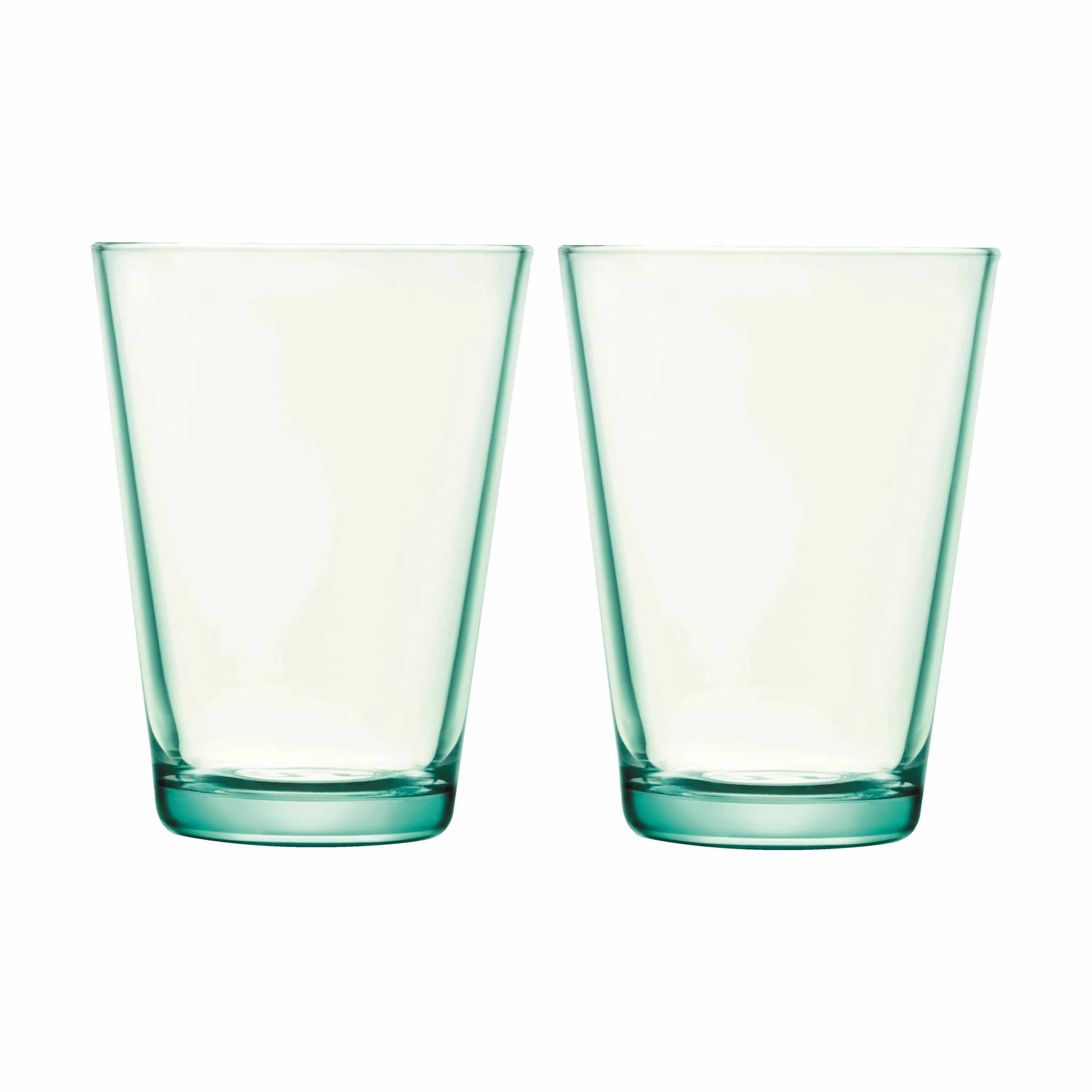 Iittala Vandglas Kartio Vandglas - 2 stk. i Vandgrøn, 40 cl, 1