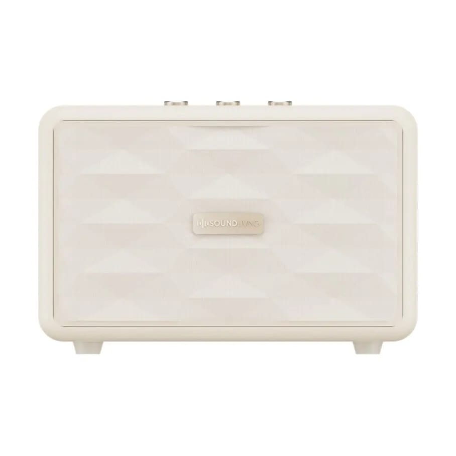Soundliving Højtalere Base Højtaler i Beige, 3
