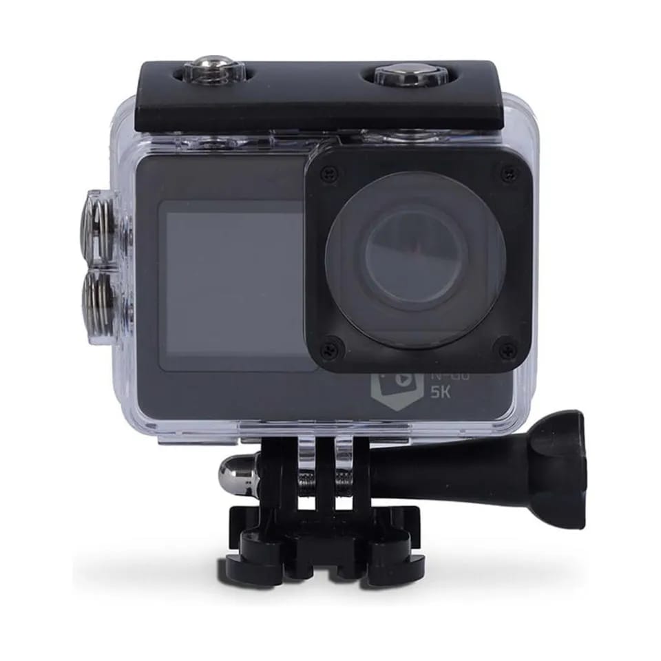 Nedis Øvrig udeleg Dual Screen Action Kamera i 5K HD, 1