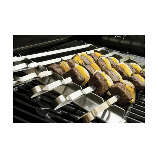 Steven Raichlen Grillredskaber Grillspyd - 6 stk. i Stål, 1