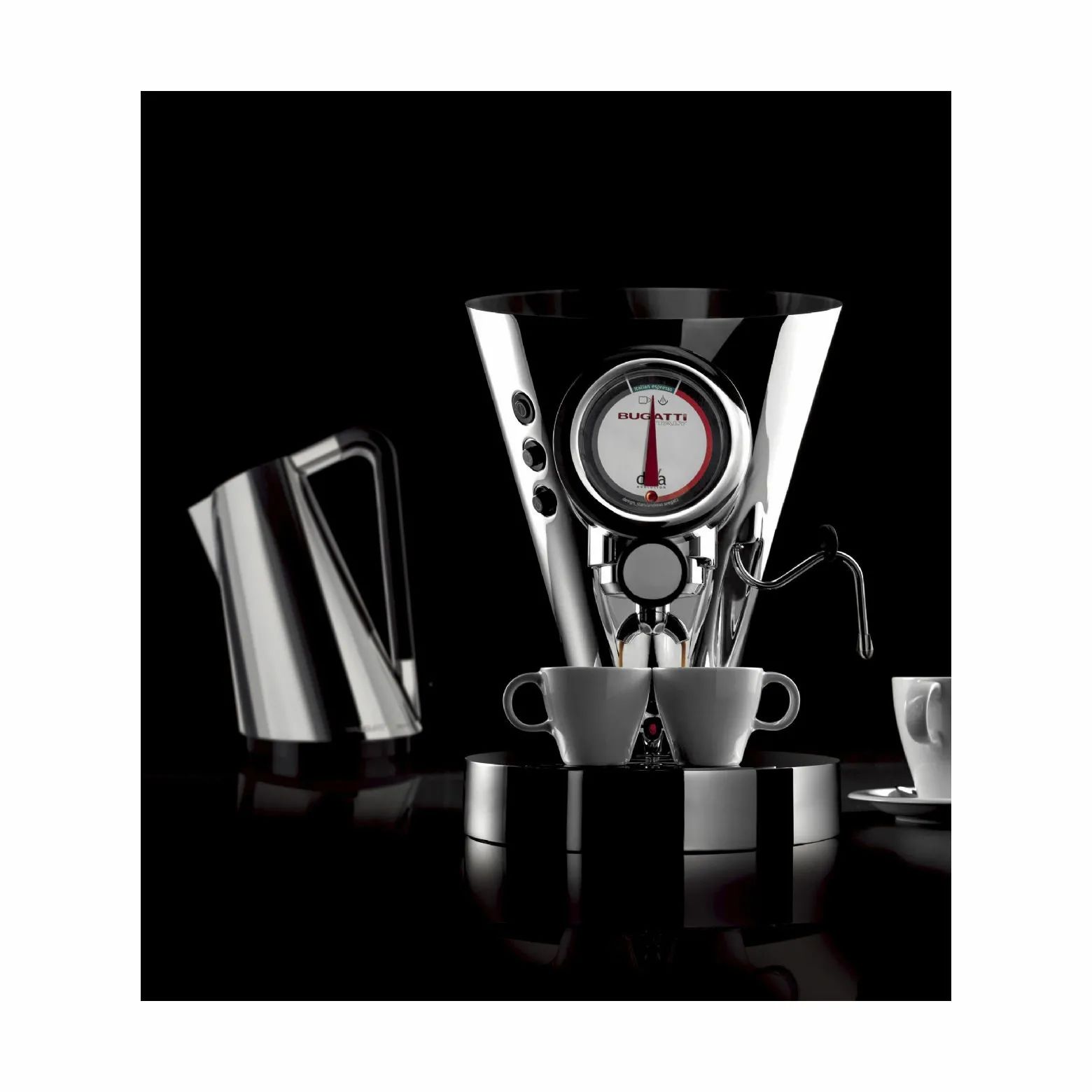 Casa Bugatti Espressomaskiner Diva Evolution Espressomaskine i Sort, 2