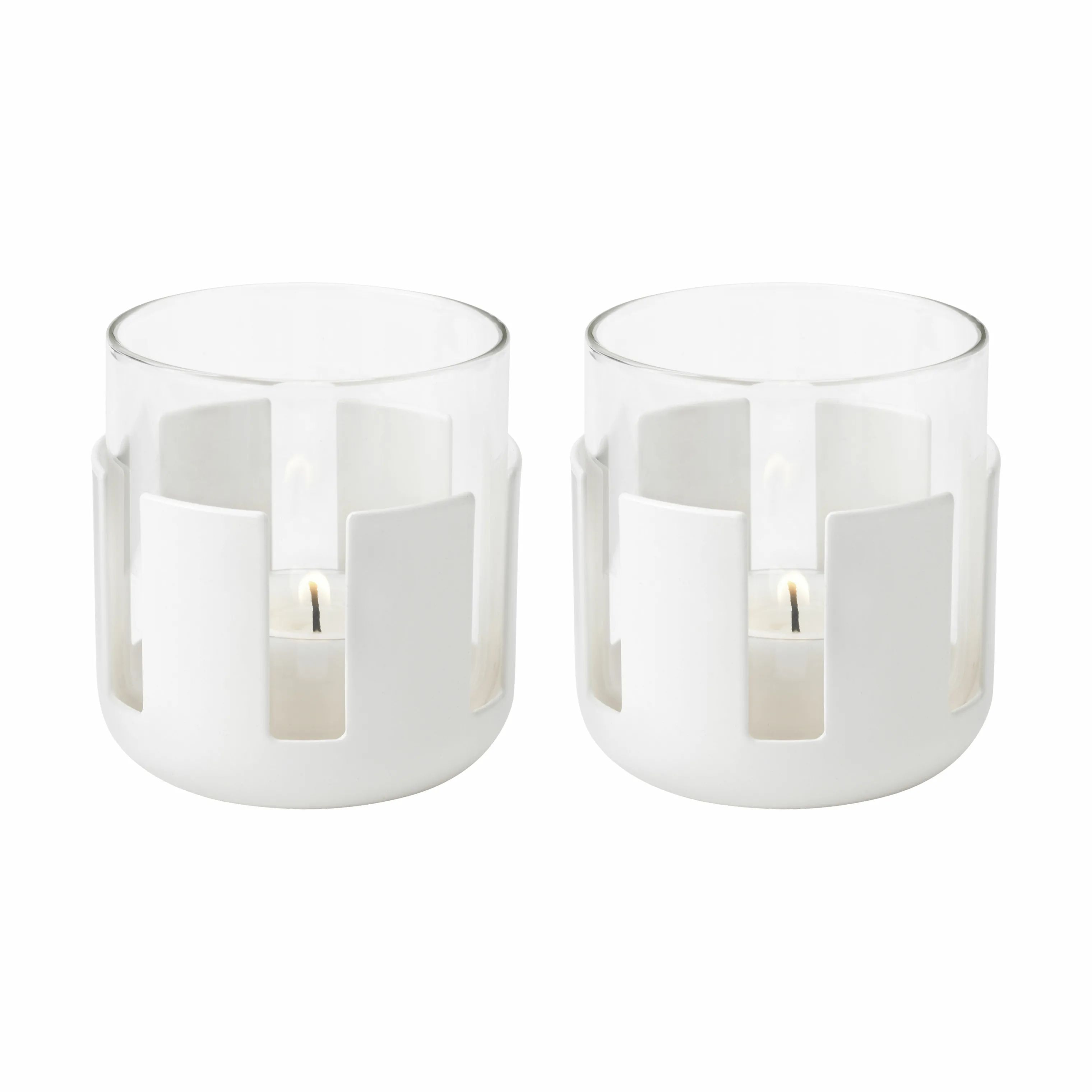 Stelton Fyrfadsstage Luna Fyrfadsstage - 2 stk. i soft white, 1