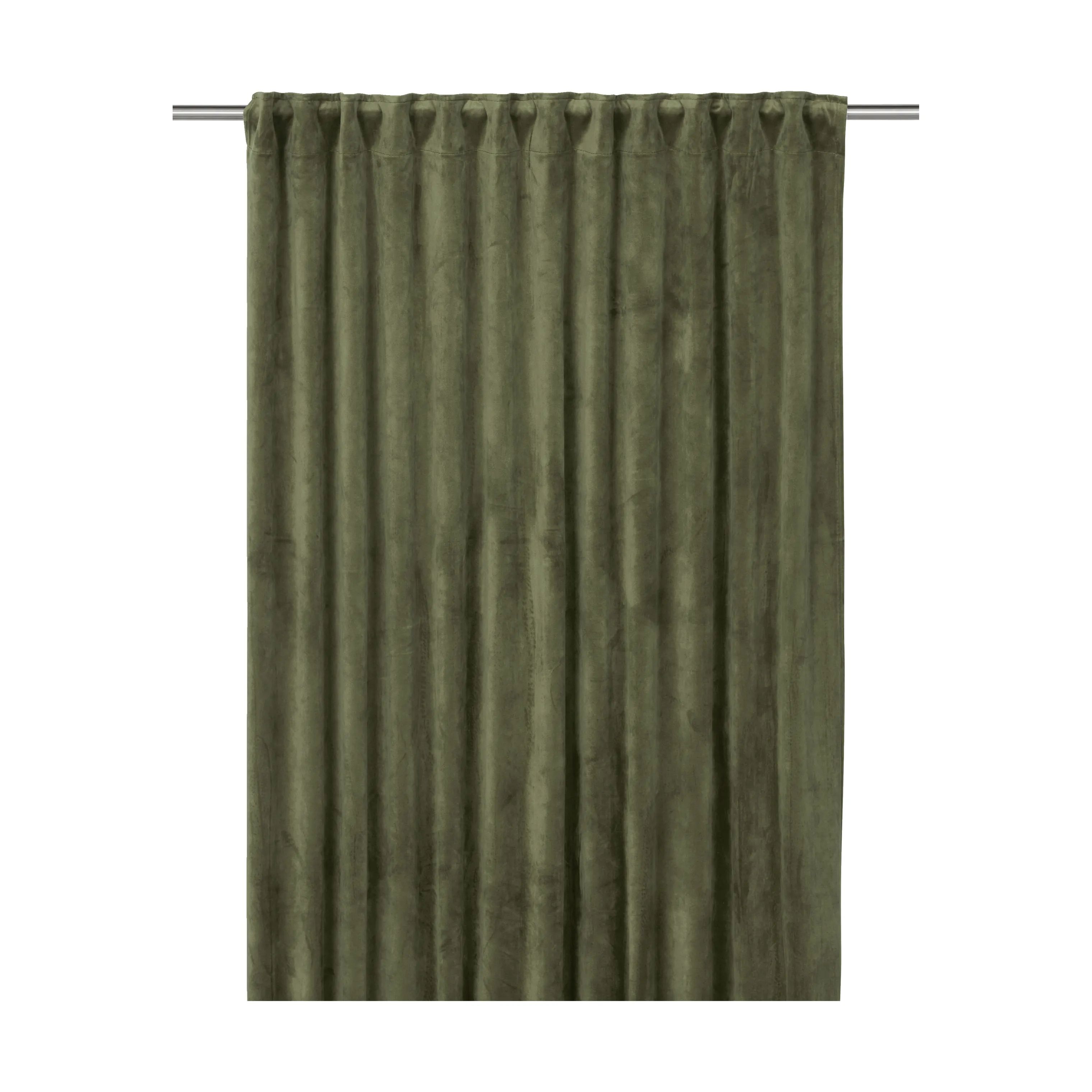 Svanefors Gardiner og gardinstænger Estelle Estrelle Gardin - 2 stk. i mos, H320 x B135 cm, 1