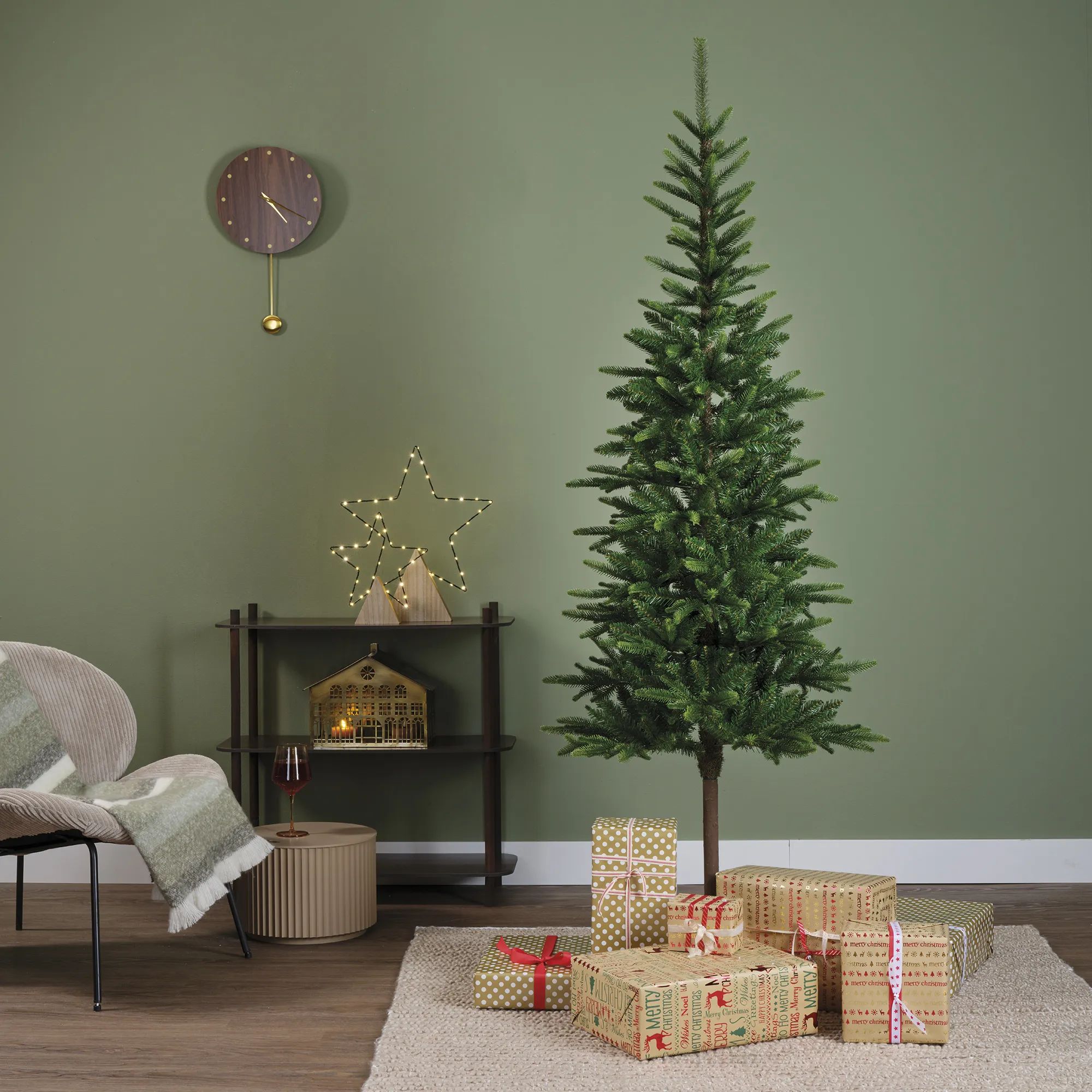 Casa Christmas Juletræer Alpbach Fir Kunstigt Juletræ i 210 cm, 5