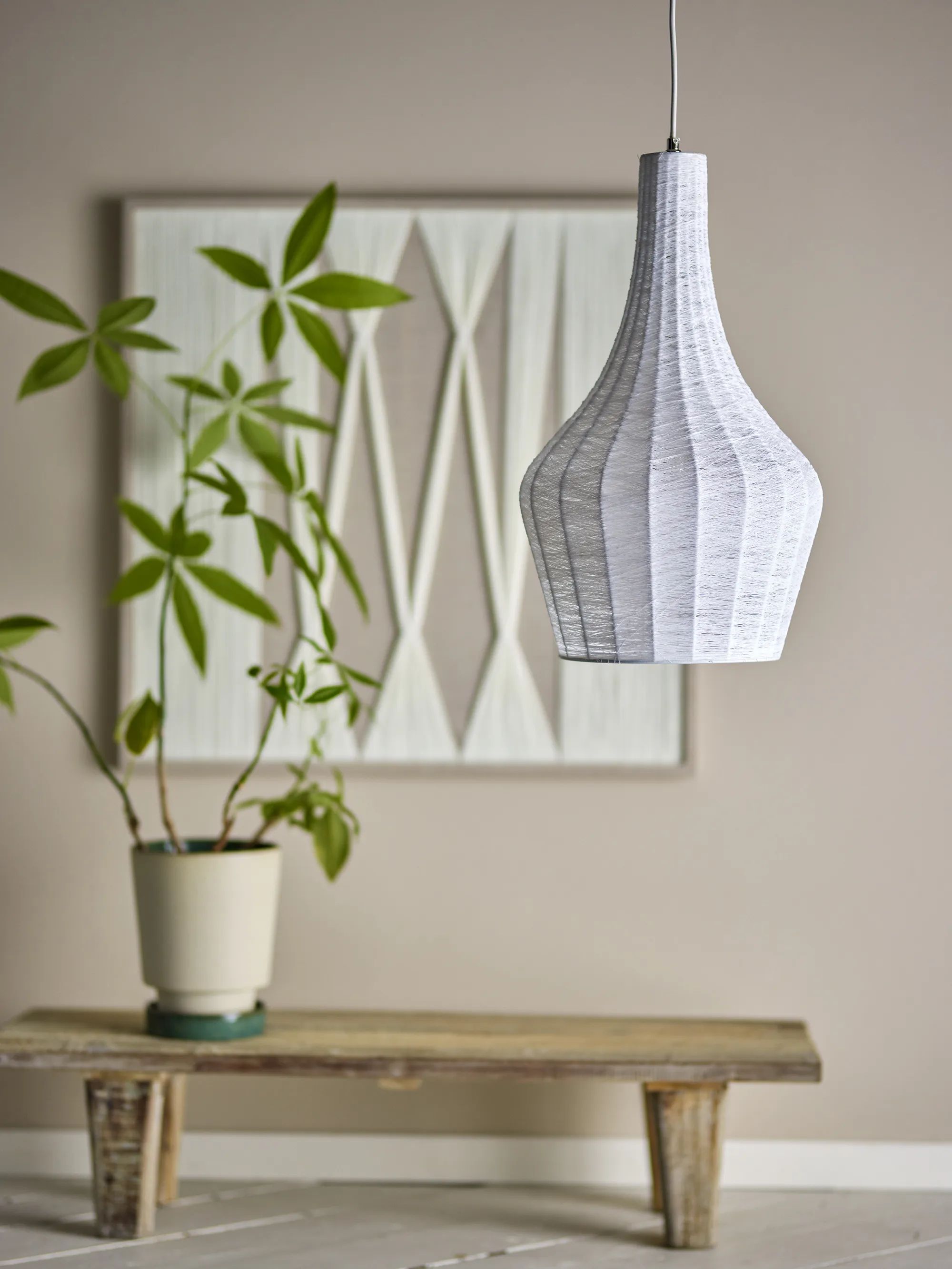 Bloomingville Pendler Thuja Pendel i Hvid, 2