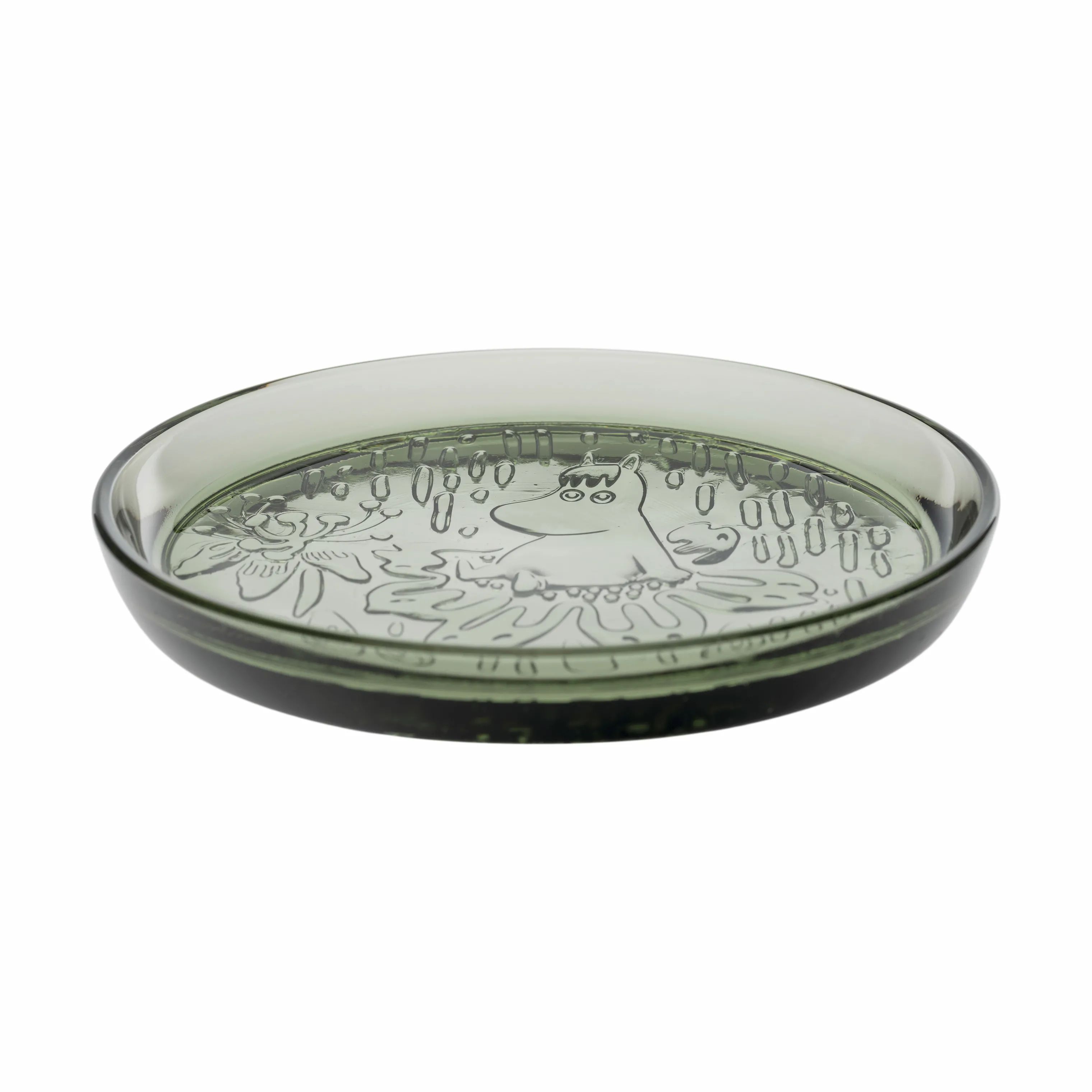 Moomin Arabia Frokosttallerkener Moomin Iittala Moomin x Iittala Tallerken i Pine Green, 2