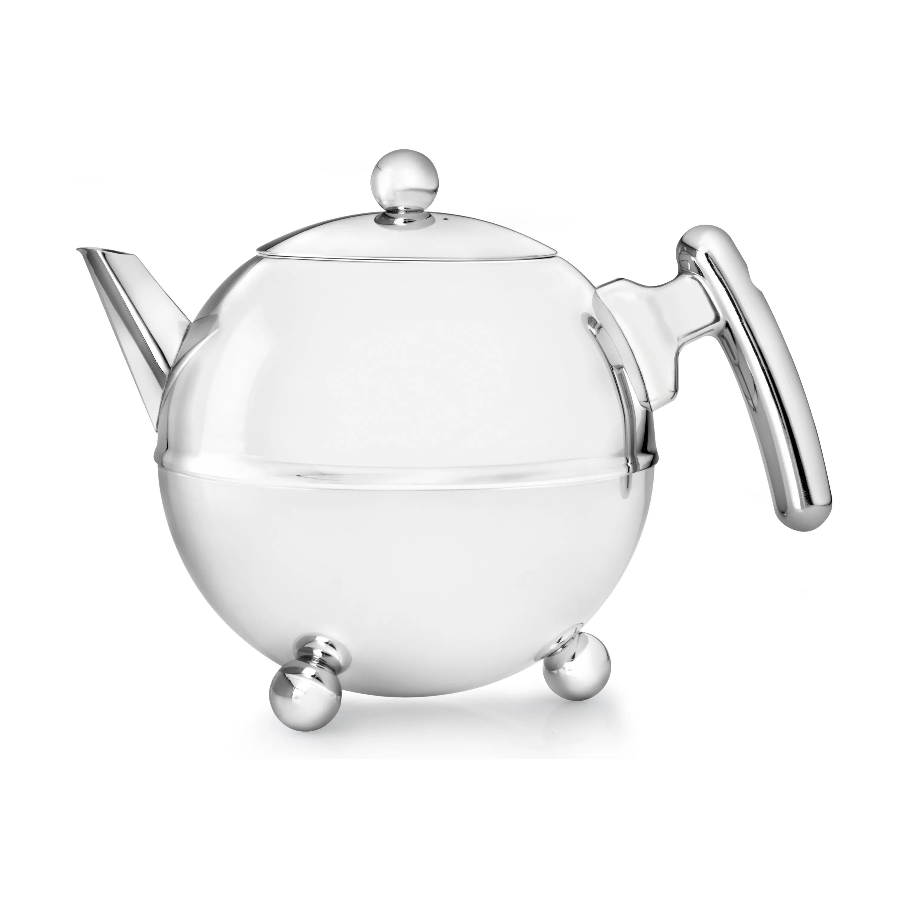 Bredemeijer Tekander Bella Ronde Tekande i Krom/sølvfarvet, 1,2 L, 1