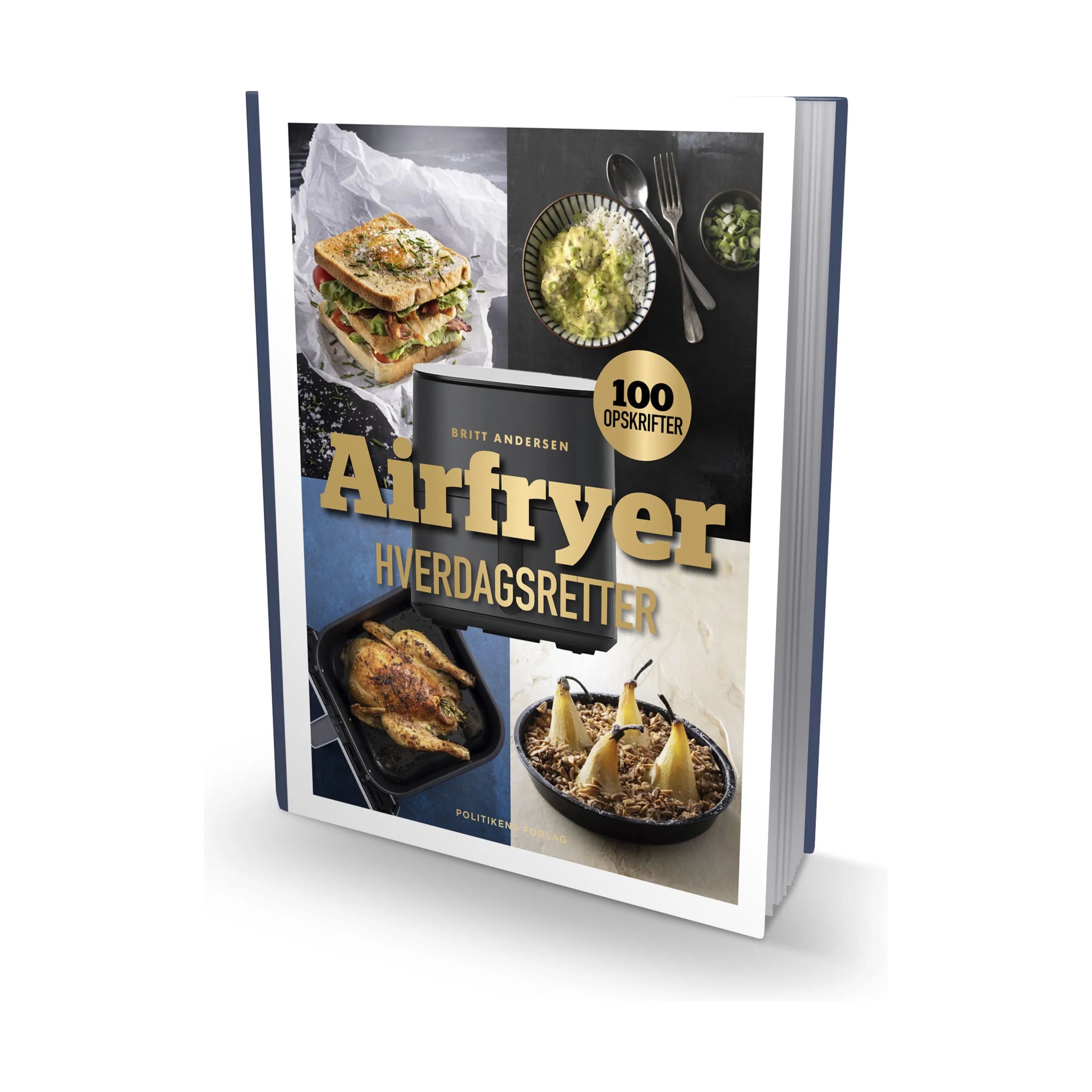Britt Andersen Kogebøger Airfryer Opskrifter i Multifarvet, 1
