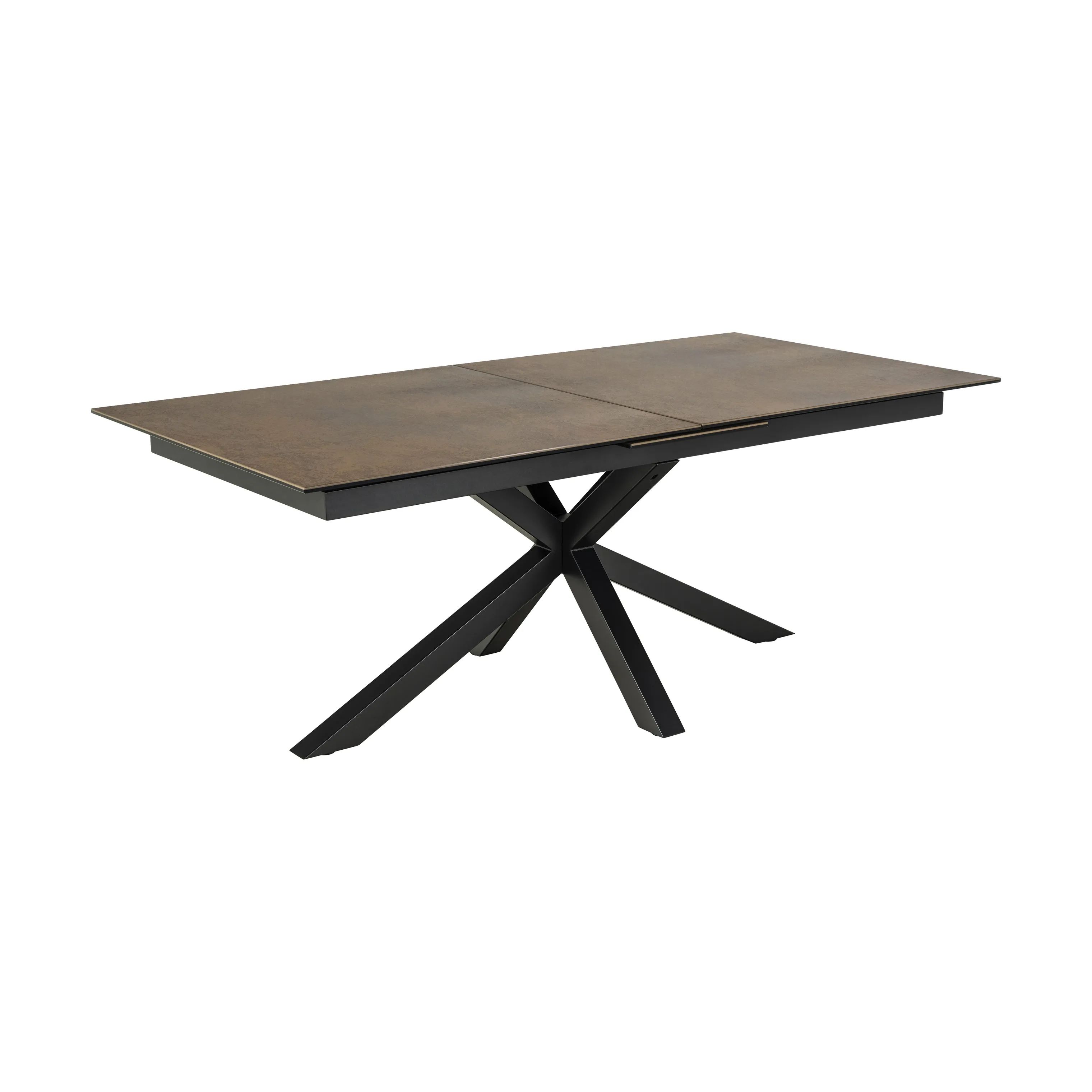 CASA Living Spiseborde Heaven Spisebord i Rustbrun, B240 x L100 cm, 4