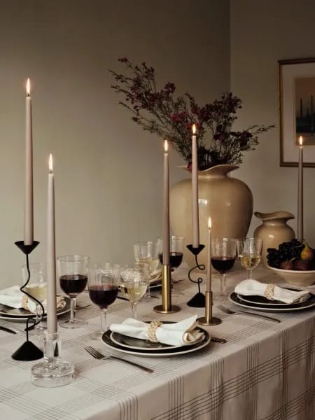 Broste Copenhagen Kronelysestage Maro Lysestage i Messing, 7 cm, 3