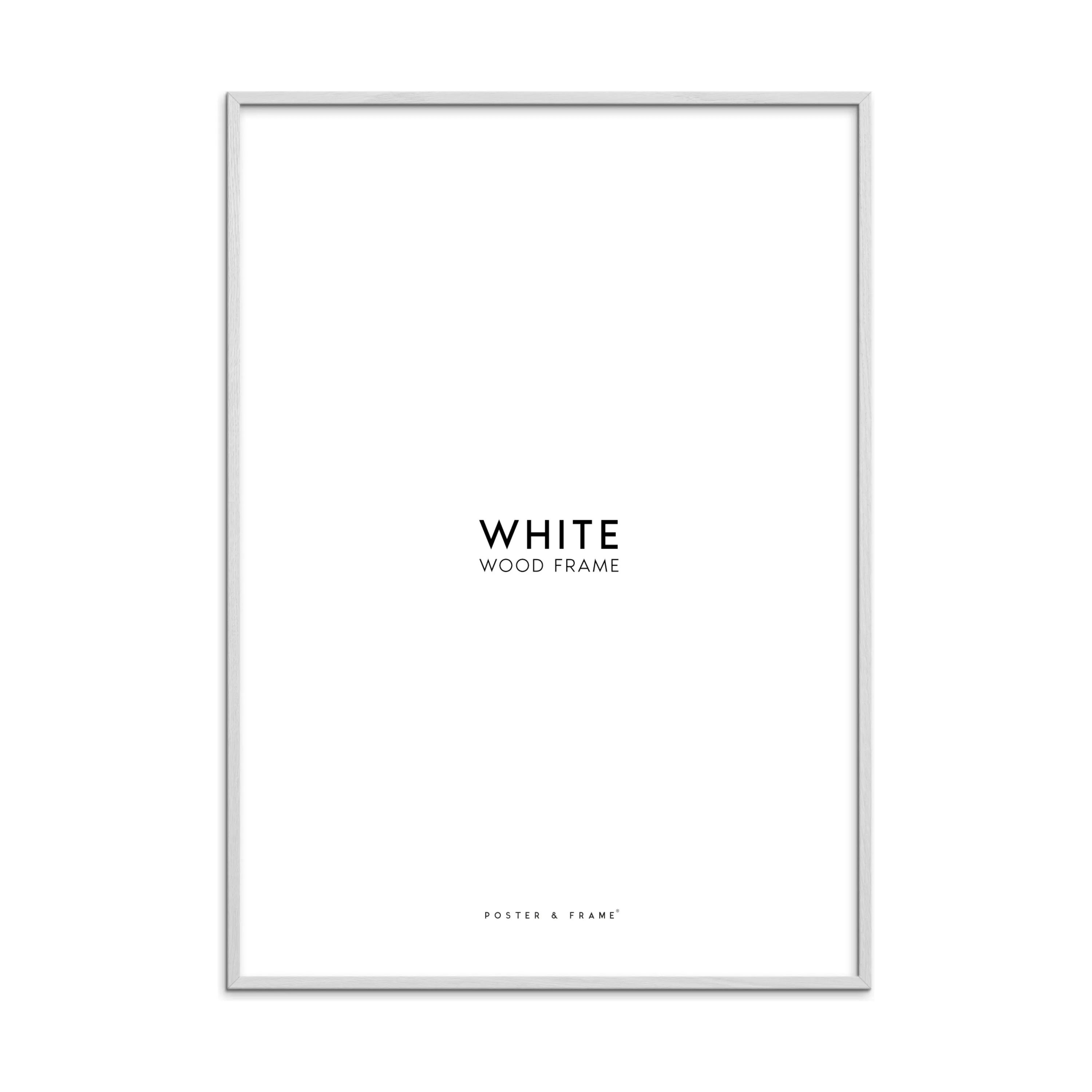Poster&Frame Billedrammer Billedramme i Hvid, B50 x L50 cm, 1