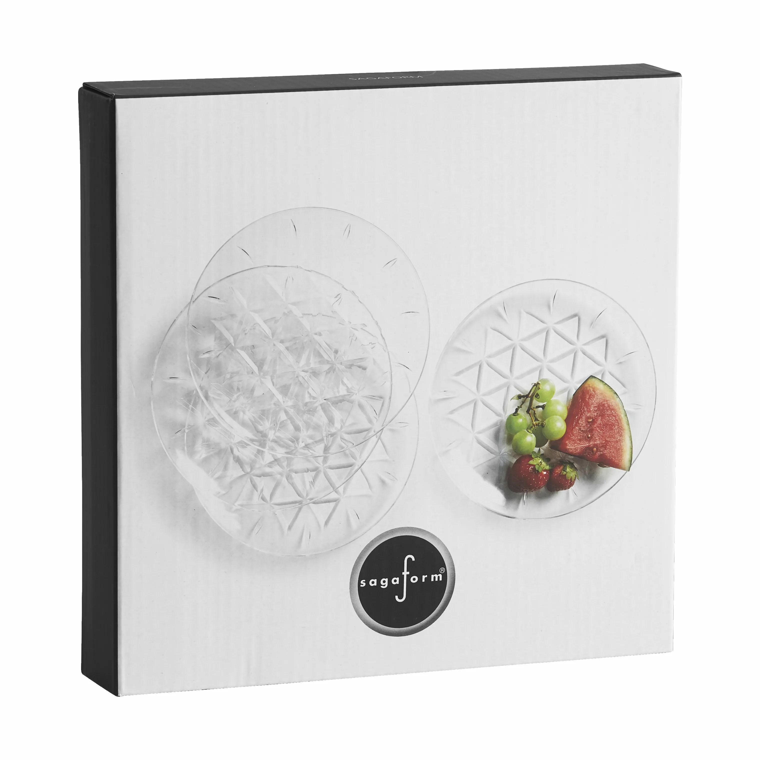 Sagaform Frokosttallerkener Juni Picnic Tallerken - 4 stk. i Ø20 cm x 4 stk., 3