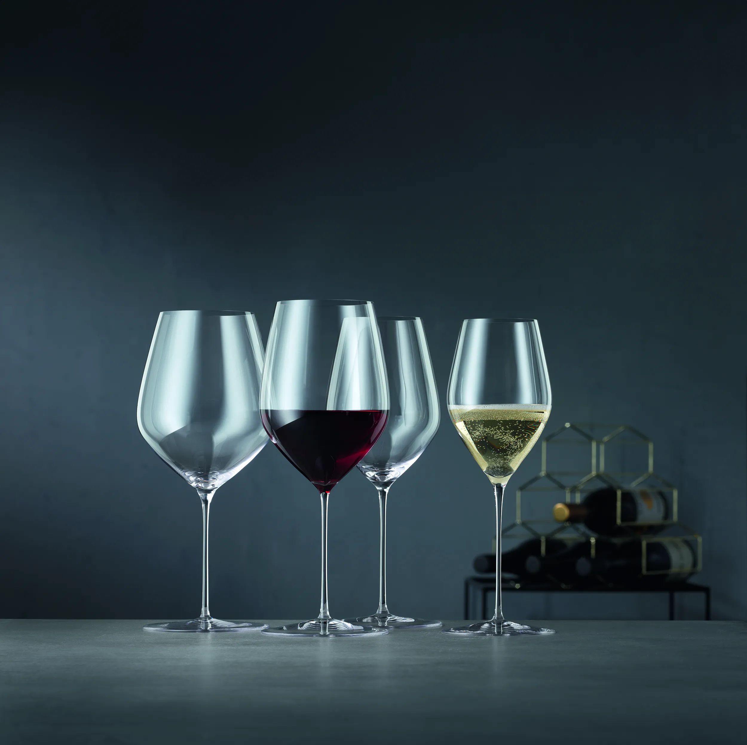 Spiegelau Hvidvinsglas Hi-Lite Universal Vinglas - 4 stk. i Klar, 3