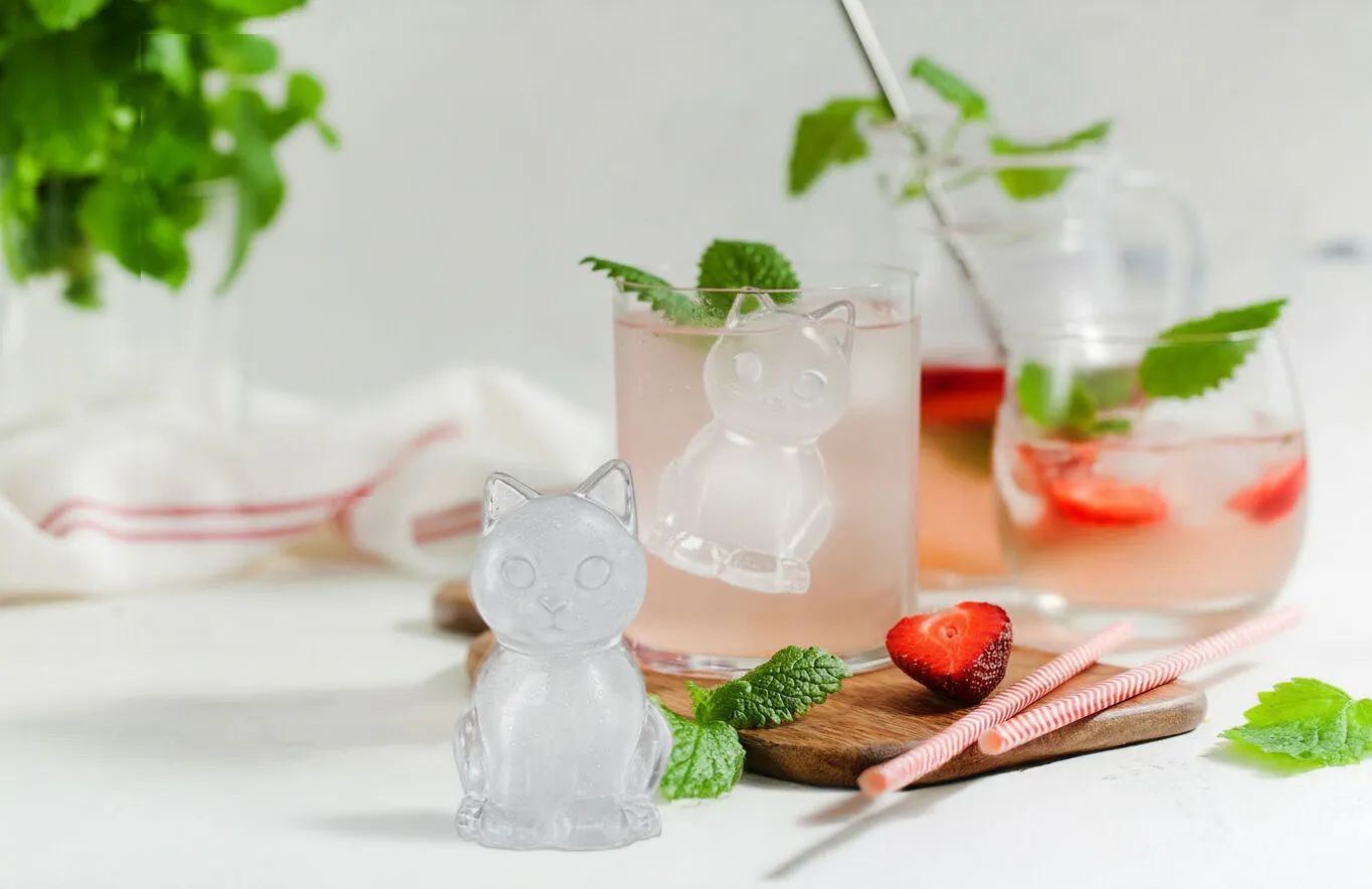Winkee Isterningebakker Isterningbakke - Kat i Blå, 3