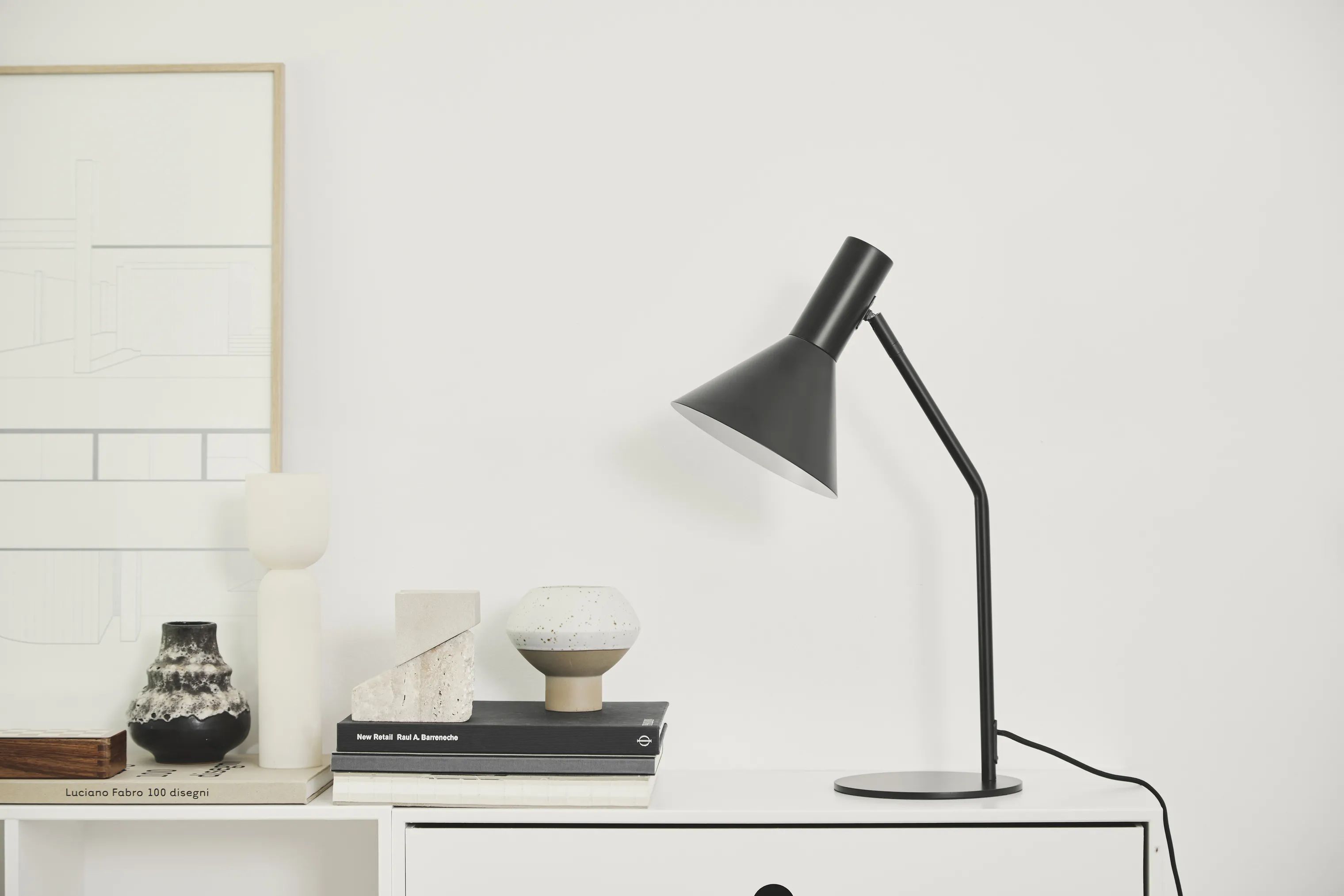 FRANDSEN Bordlamper Lyss Bordlampe i Sort, 2