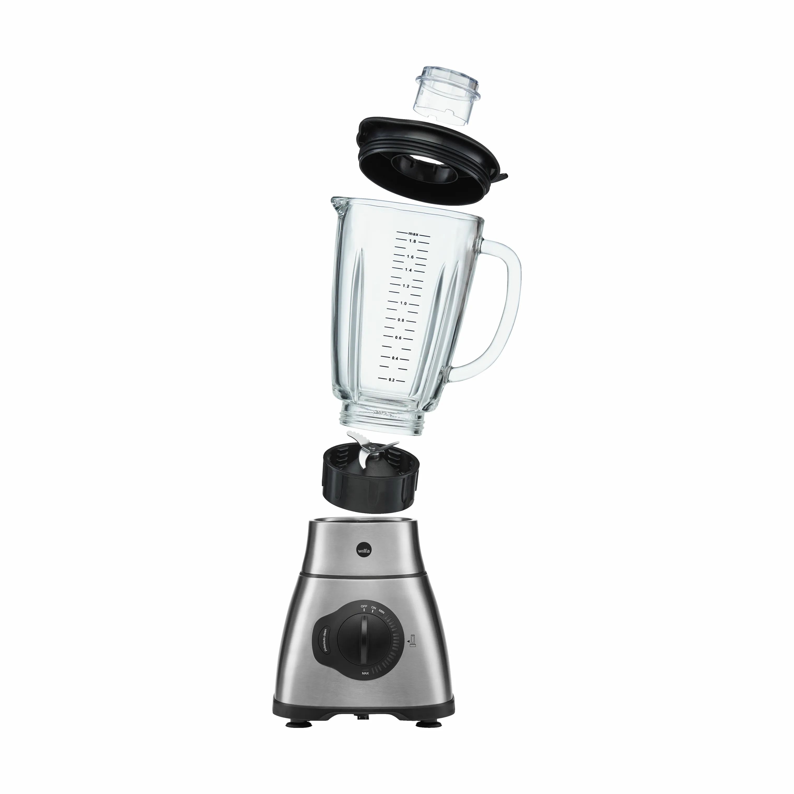 Wilfa Blendere Blender BL2S-1800 i Stål, 7