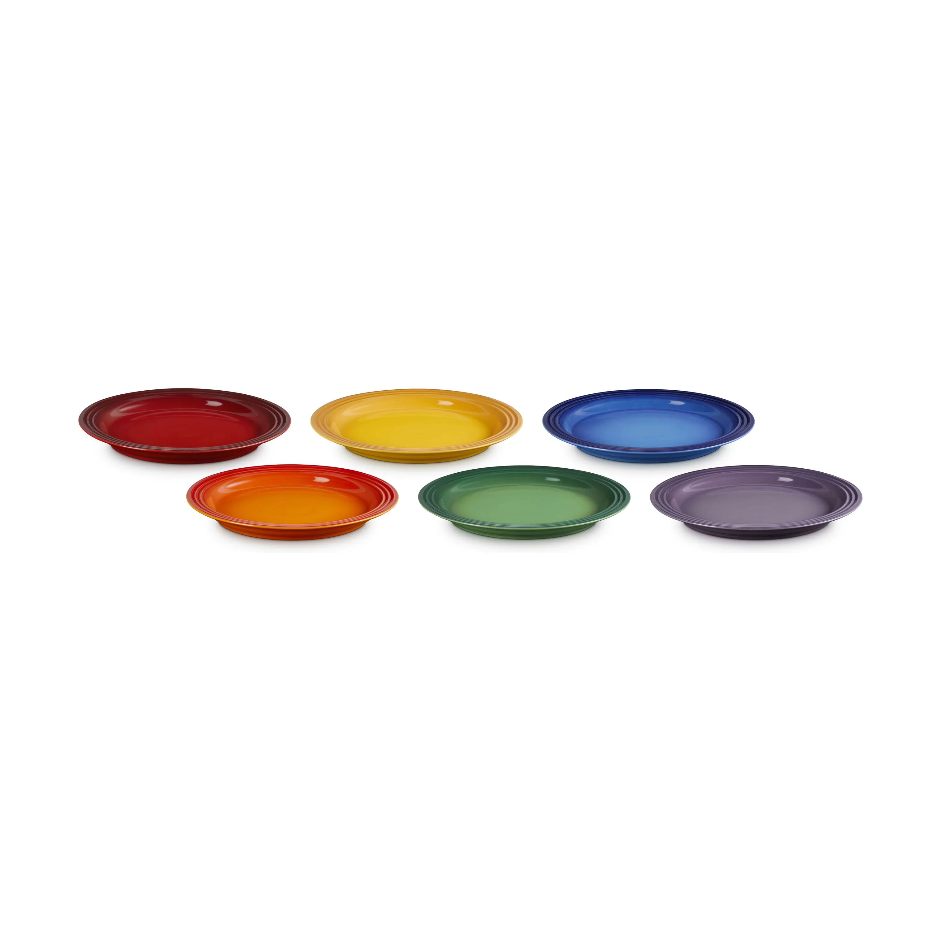 Le Creuset Middagstallerkener Rainbow Middagstallerken i Rainbow, 3