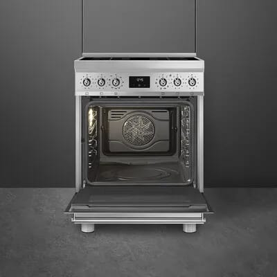 Smeg Komfurer Classic Induktionskomfur C6IPXM2 i 60 cm, 2