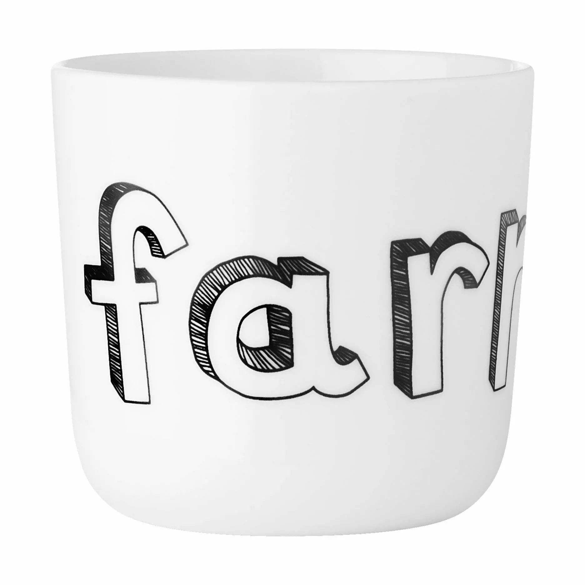 Liebe Krus og kopper med hank Kop - Farmor i Farmor, 1