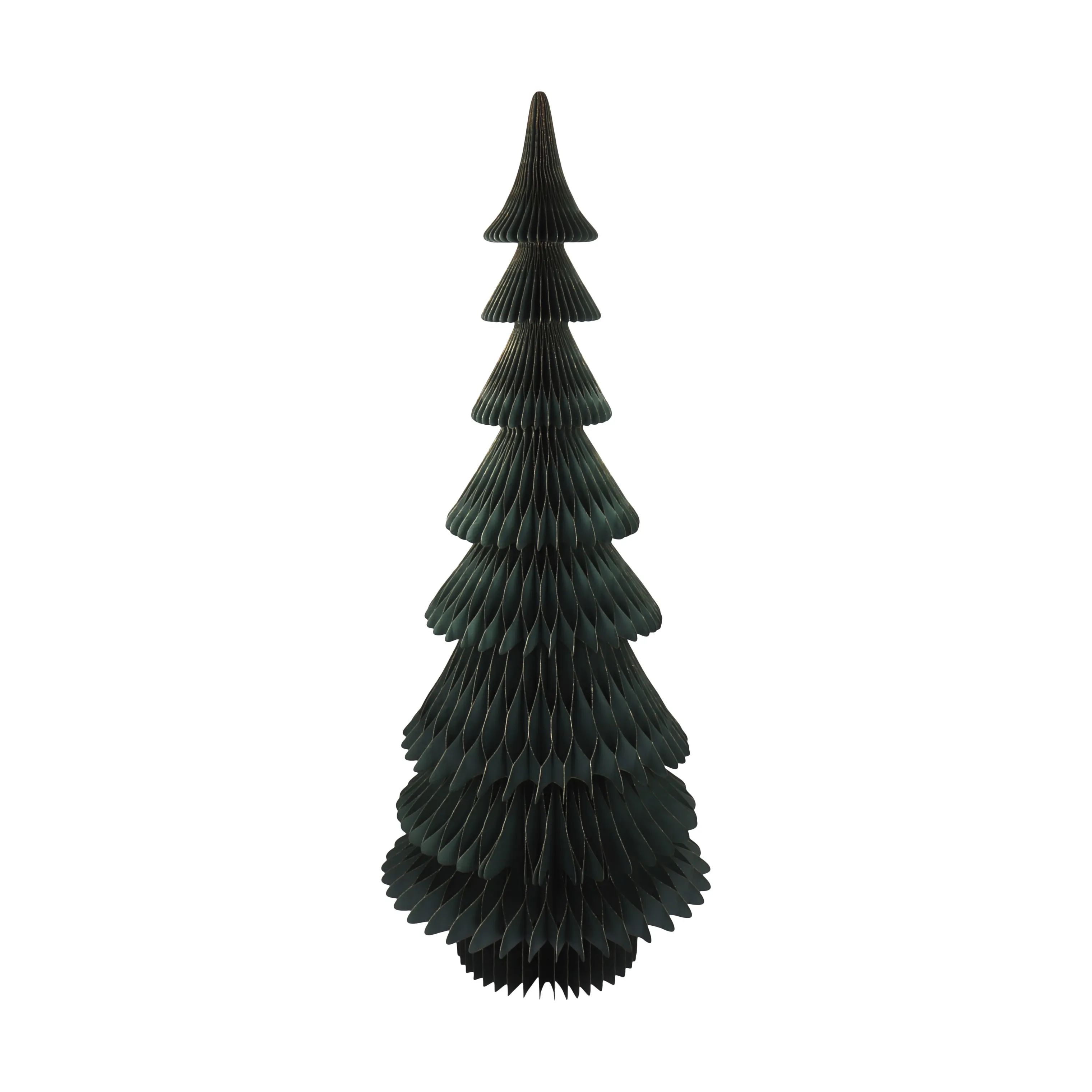 Casa Christmas Juletræer Papir Juletræ i Grøn, H180 x Ø70 cm, 1