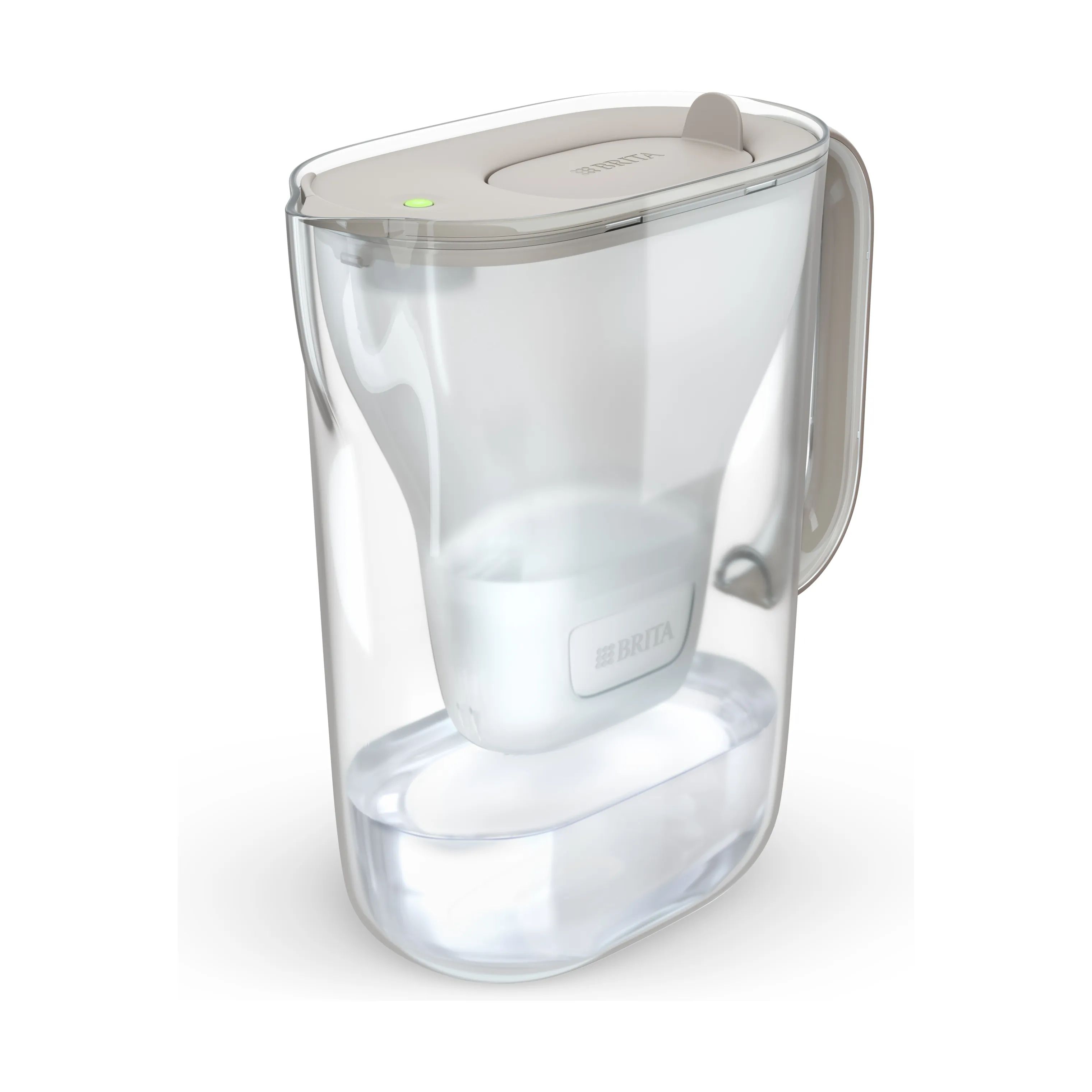 Brita Serveringskander Essential Vandfilterkande i Beige, 2