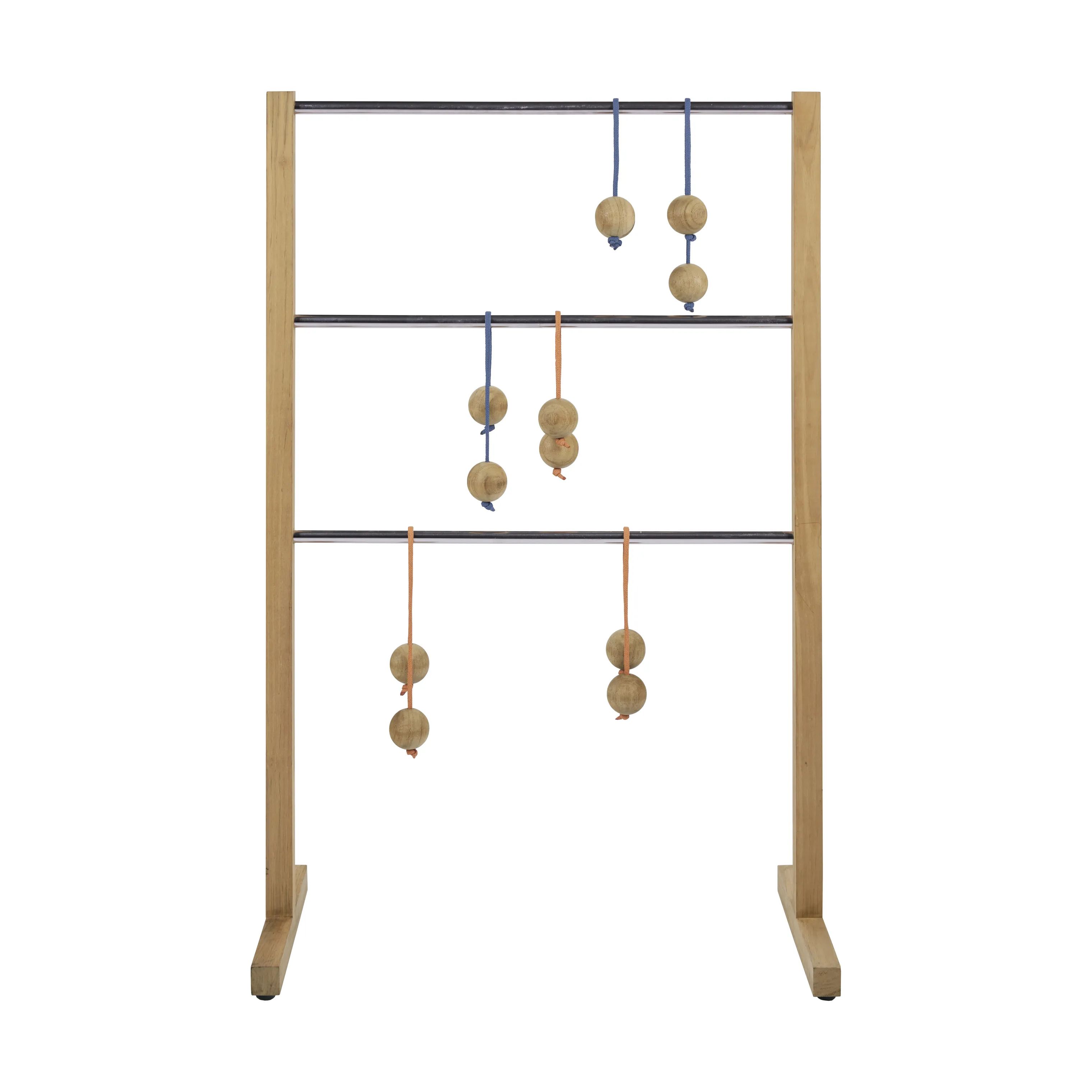 Mandalay Havespil Sussex Stigegolf i Teak, 4