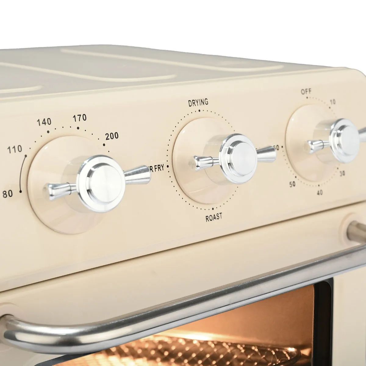 Estia Home Airfryers Retro Epoque Airfryer i Ivory, 5
