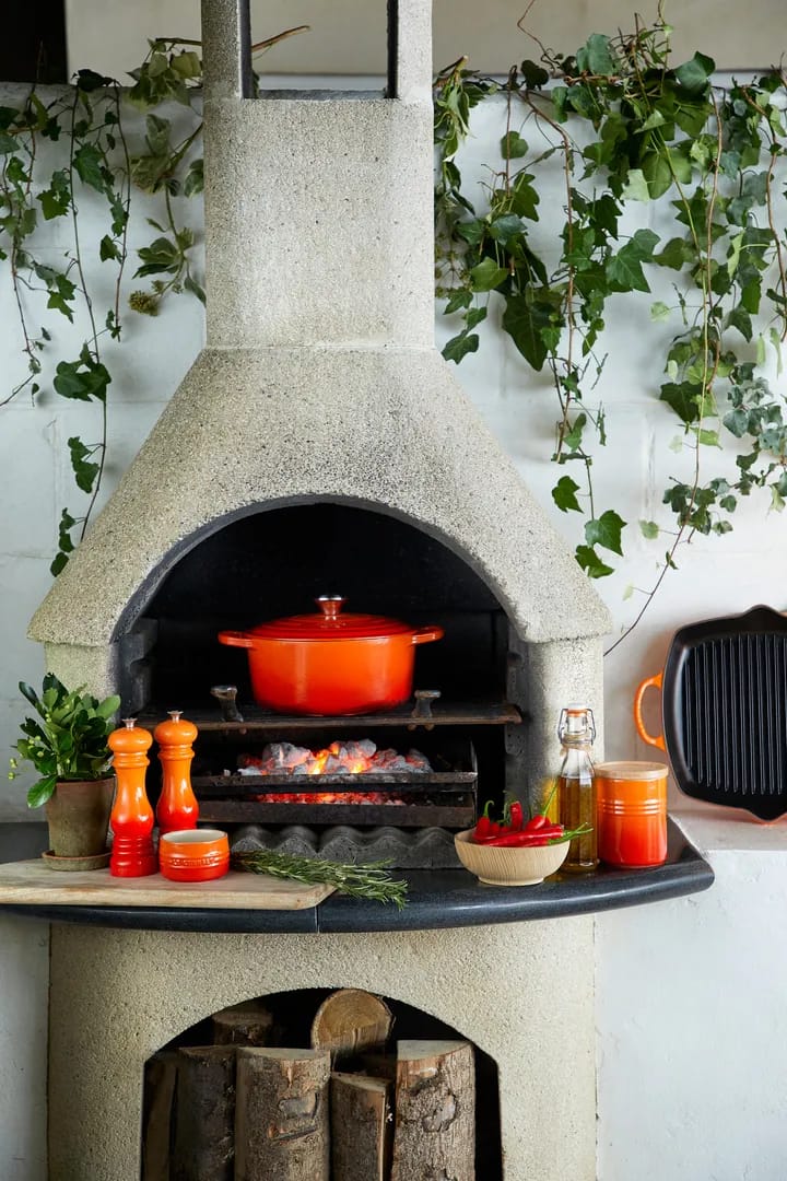 Le Creuset Gryder Signature Gryde i Volcanic, 5.3 L, 2