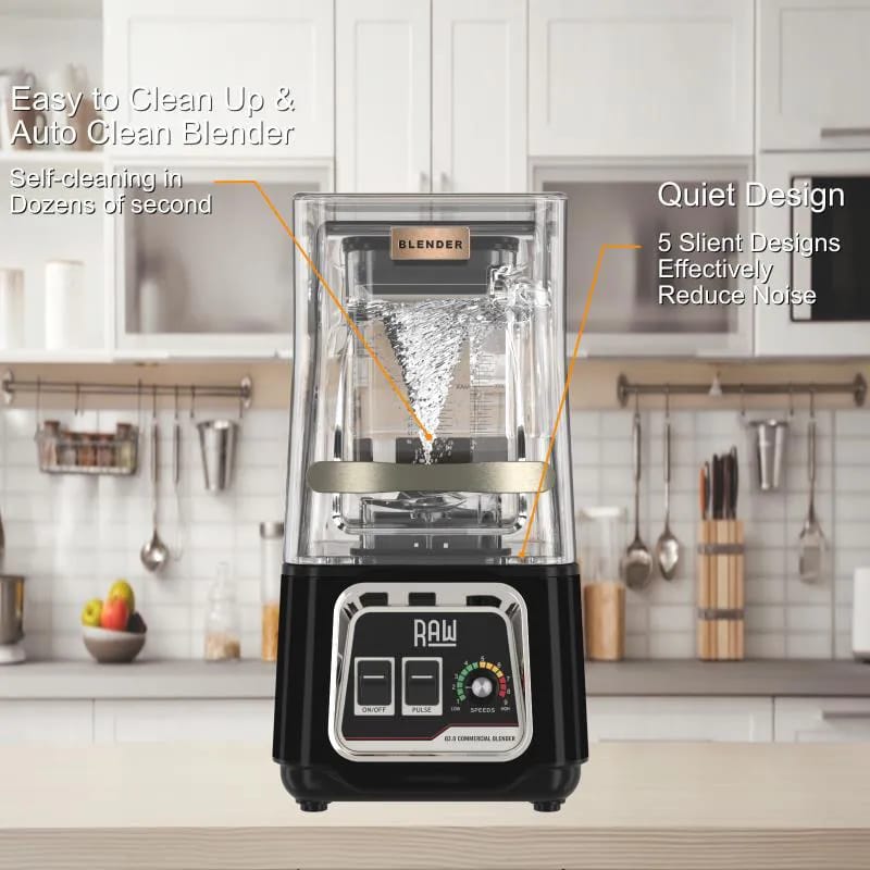 RAW Blendere Blender RAWQ3 i Sort, 2