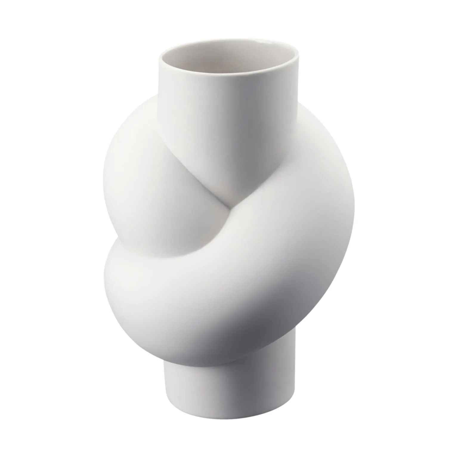 Rosenthal Vaser Node Vase i Hvid, 25,5 cm, 1