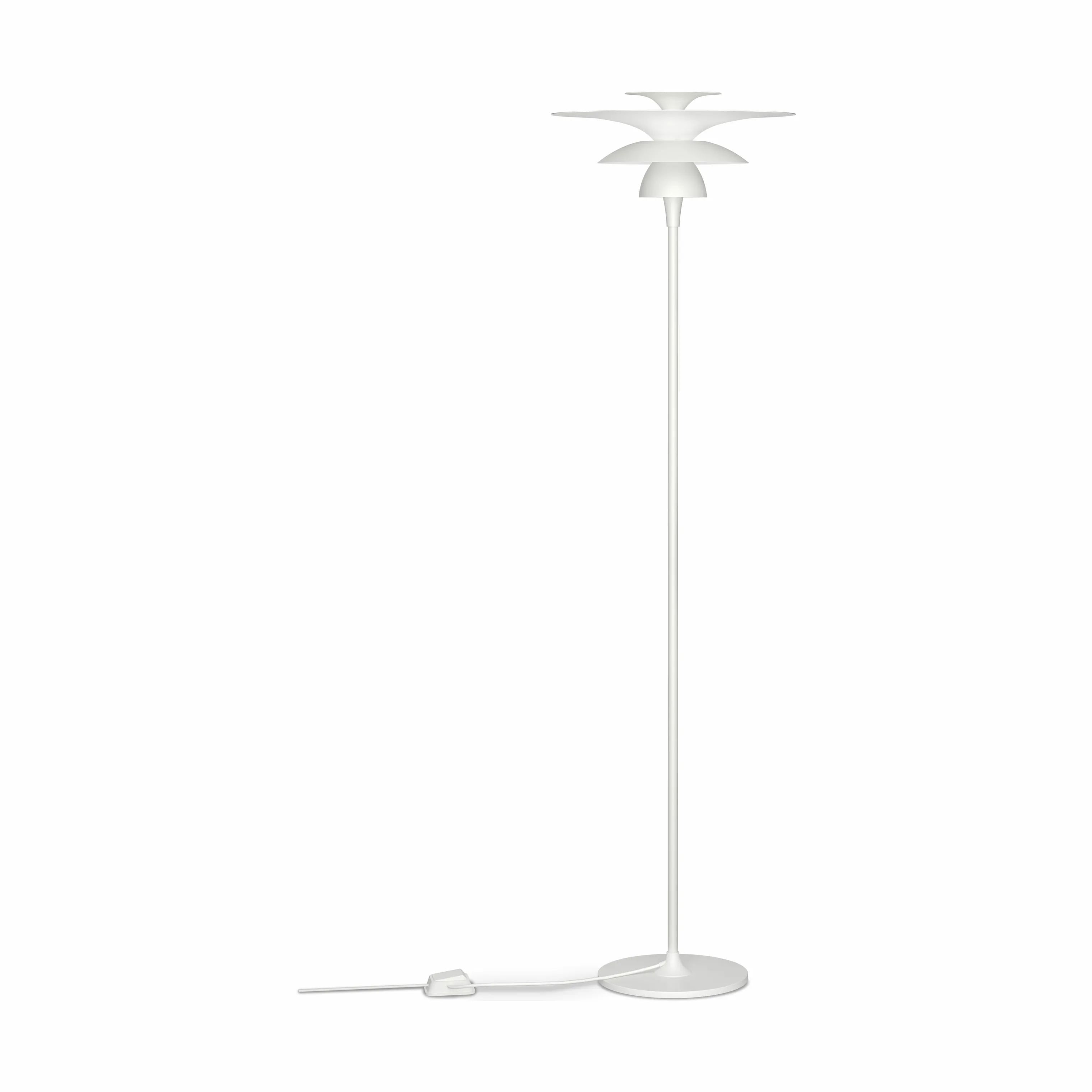 Belid Gulvlamper Picasso Gulvlampe i Mat hvid, 140,3 cm, 1