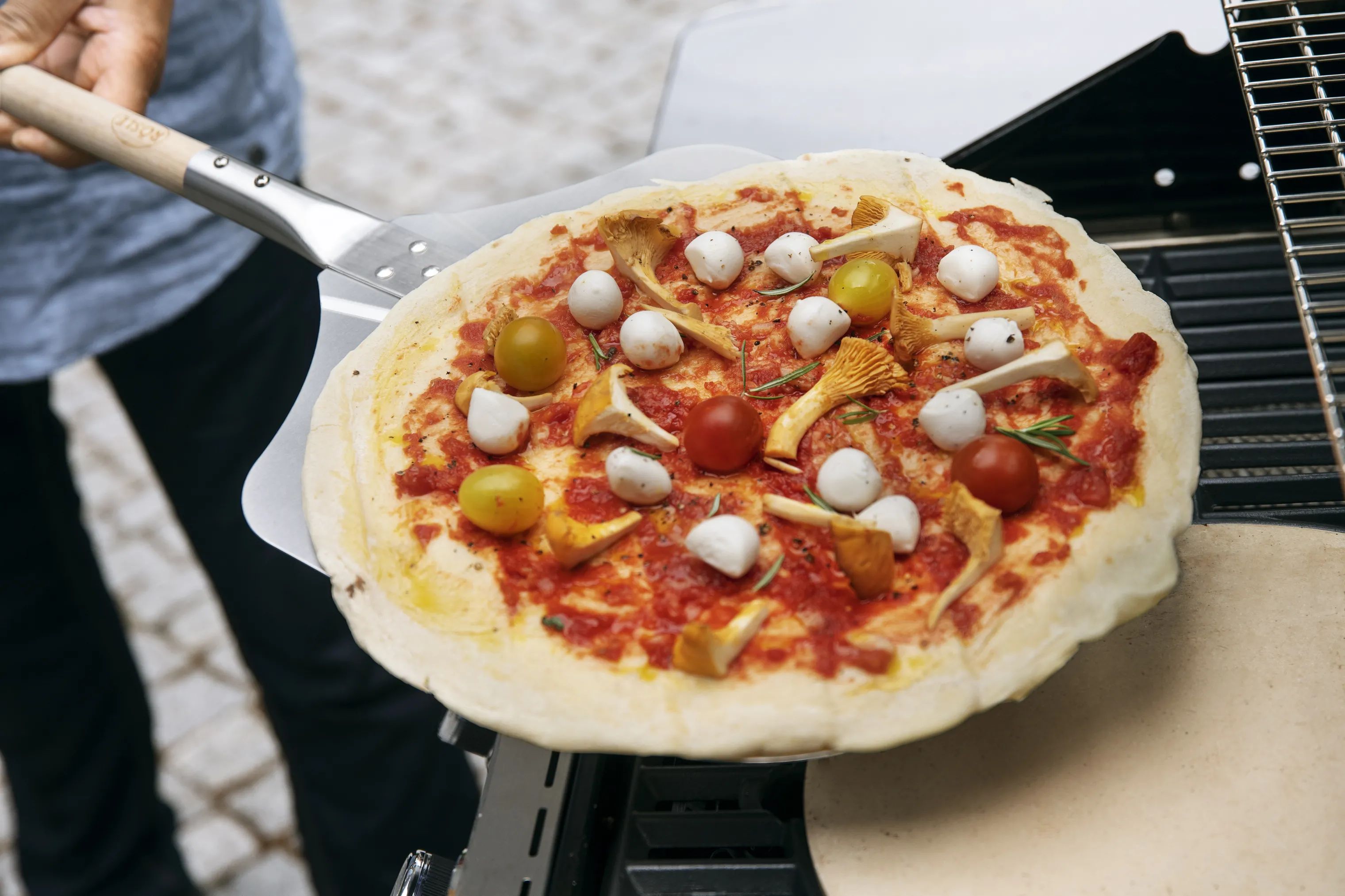 RÖSLE Pizzaspader Pizzaspade i Metal/træ, 2