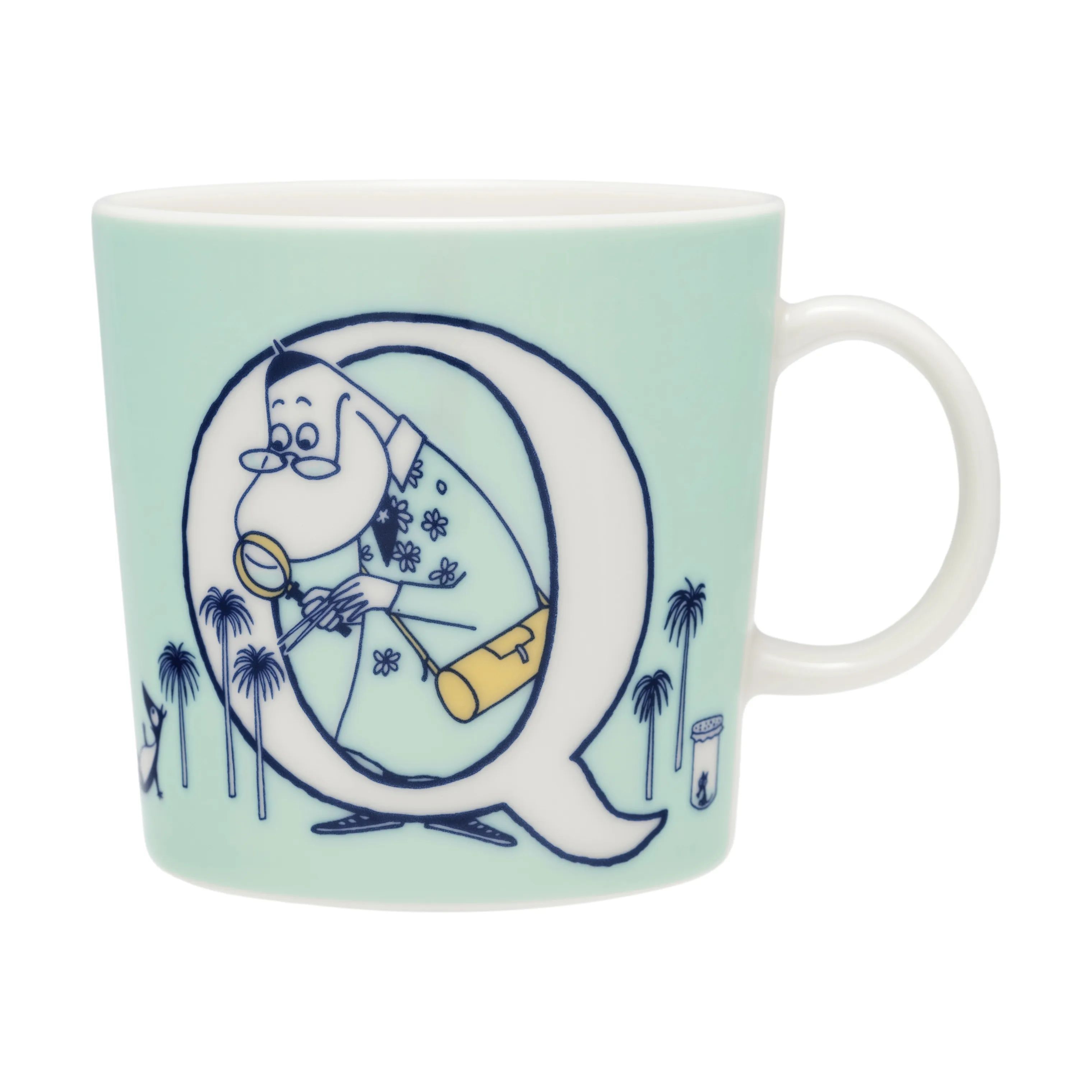 Moomin Arabia Krus og kopper med hank ABC Krus - Q i Q, 1