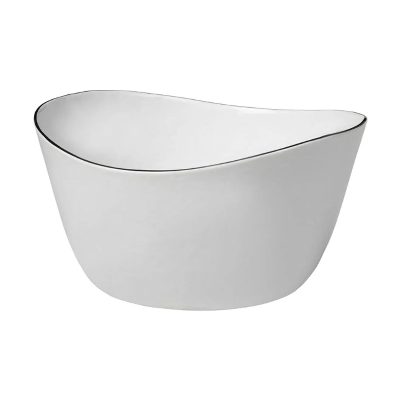 Broste Copenhagen Skåle Salt Skål i White/black, 1