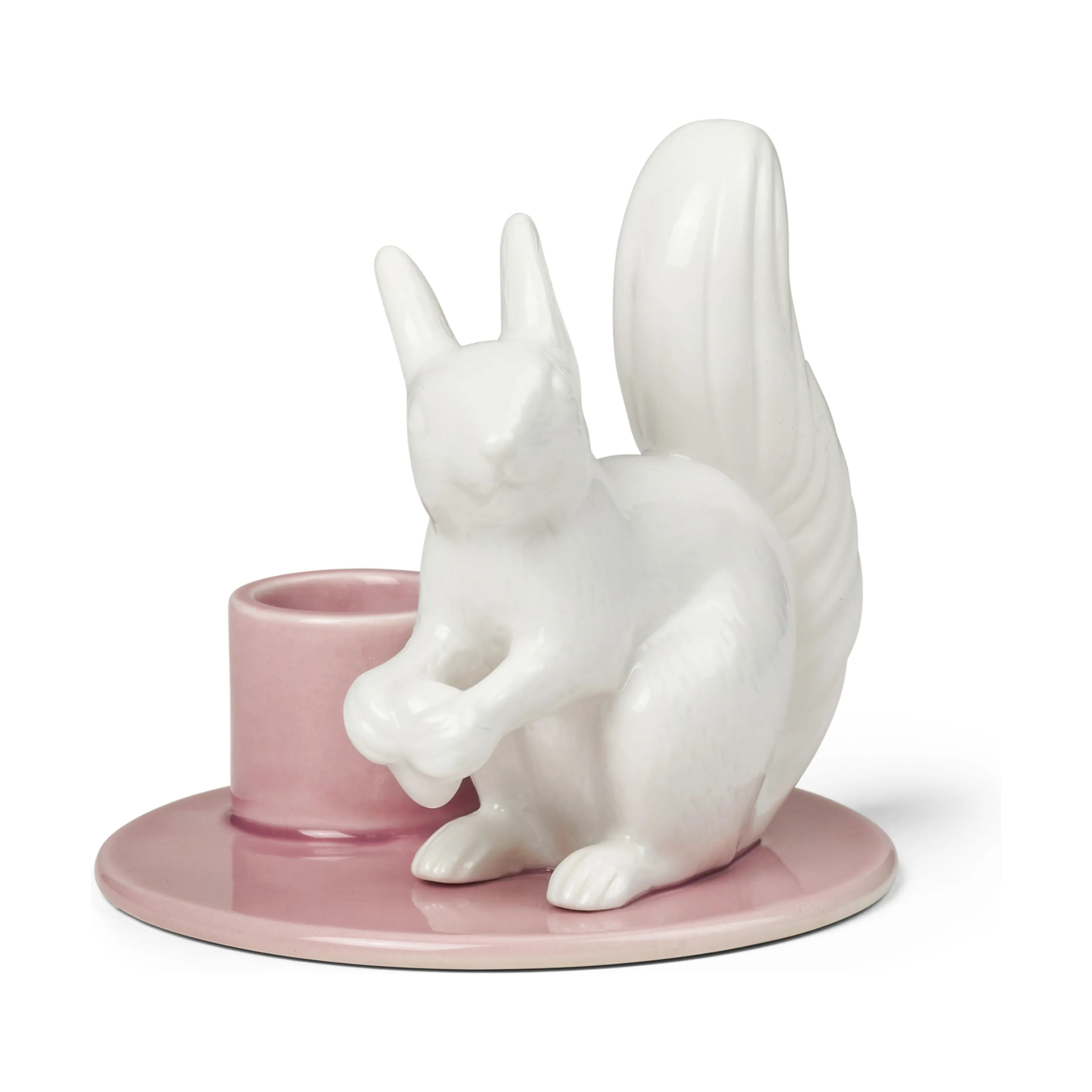 Dottir Kronelysestage Sweet Stories  Egern Lysestage i White/Blush, 1