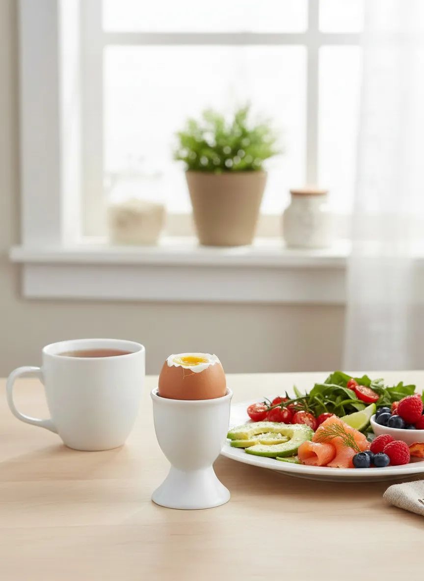 CASA Living Æggebægere Æggebæger i hvid, 2
