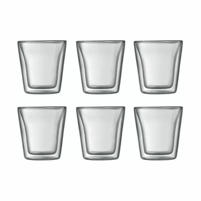 Bodum Termoglas Canteen Termoglas - 6 stk. i Klar, 20 cl, 1