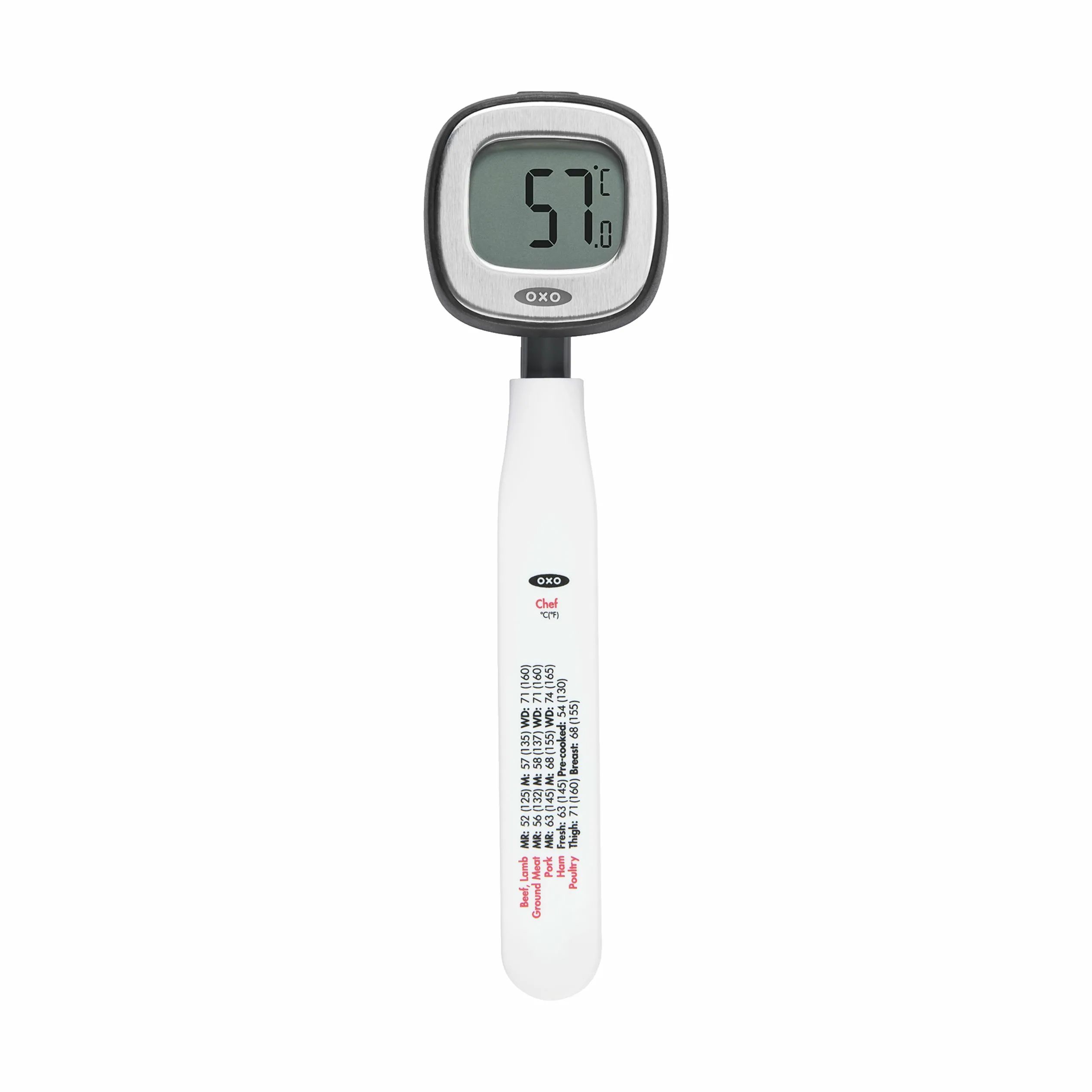 OXO Stegetermometre Good Grips Digitalt stegetermometer i sort;grå;sølv, 3