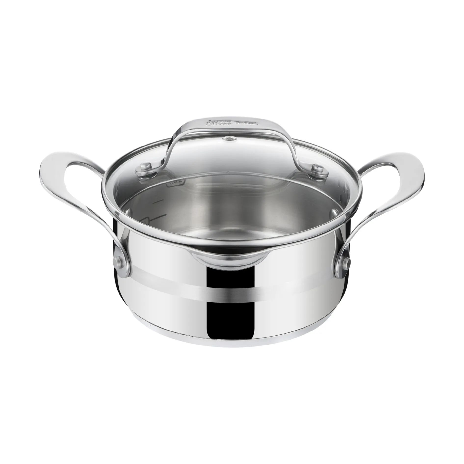 Jamie Oliver by Tefal Grydesæt Cook Smart Grydesæt - 7 dele i Sølv, 7