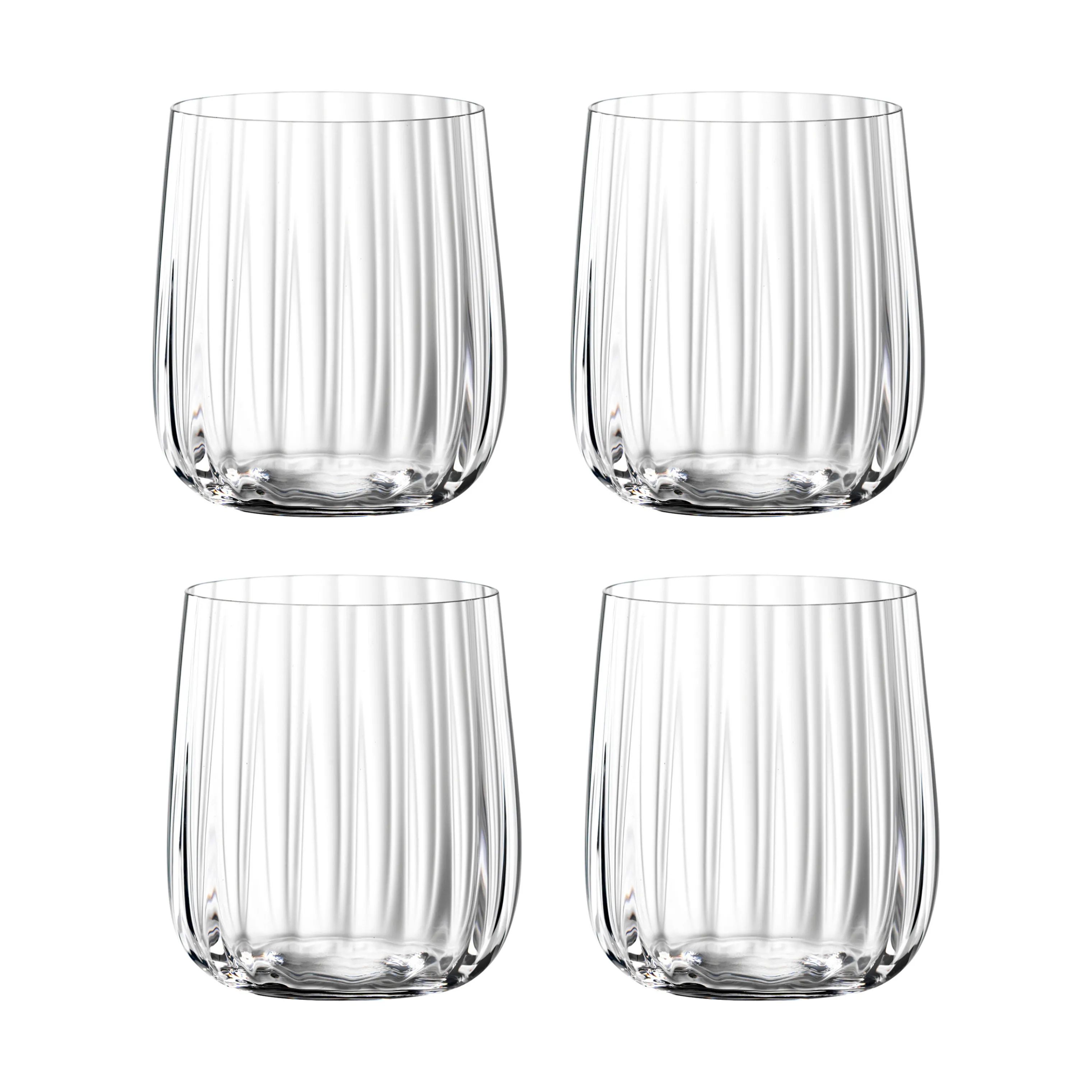 Spiegelau Vandglas Lifestyle Vandglas - 4 stk. i Klar, 34 cl, 1