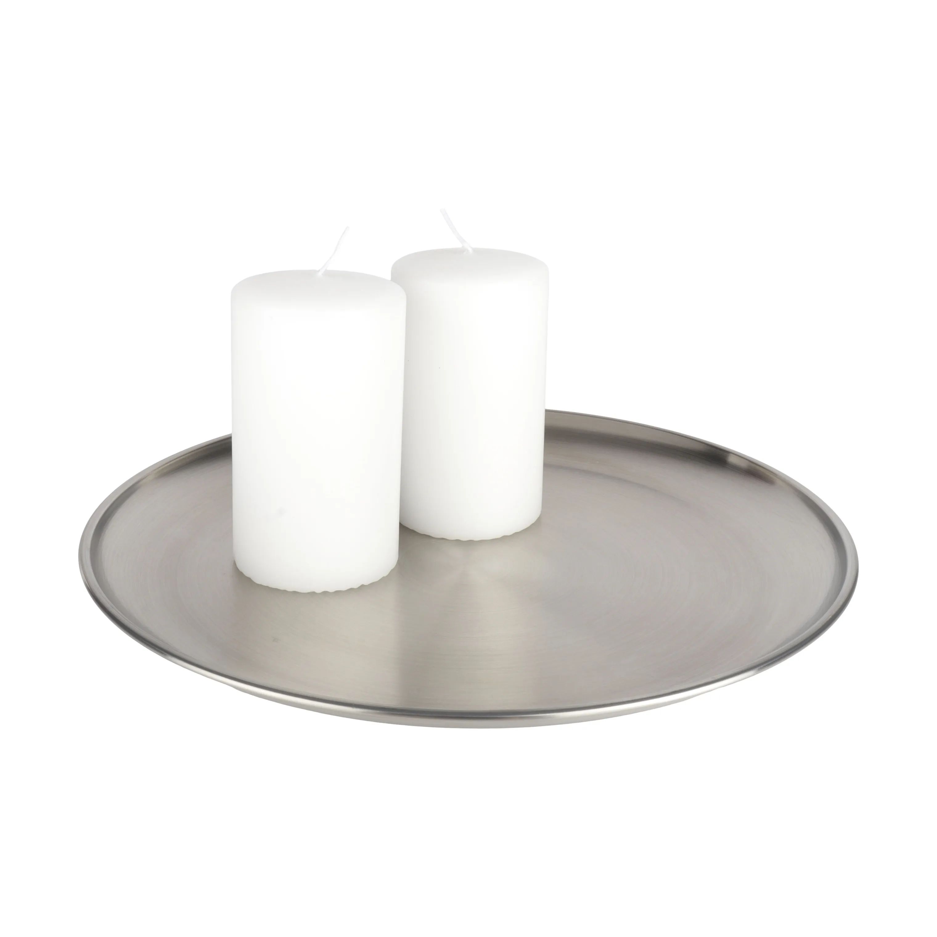 CASA Living Serveringsfade Fad i Sølv, 30 cm, 2