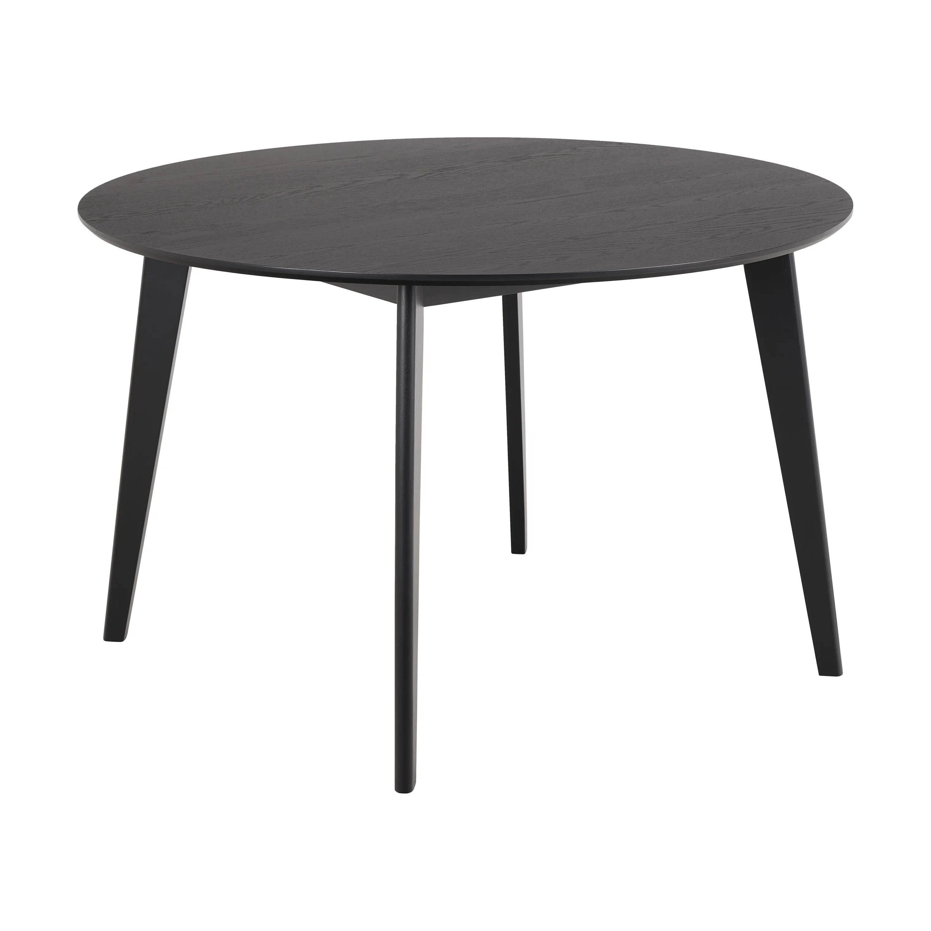 CASA Living Spiseborde Roxby Spisebord i Mat sort, 120 cm, 4